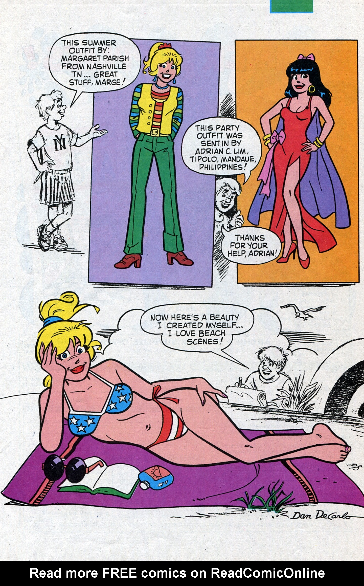 Read online Betty And Veronica: Summer Fun (1994) comic -  Issue #1 - 14