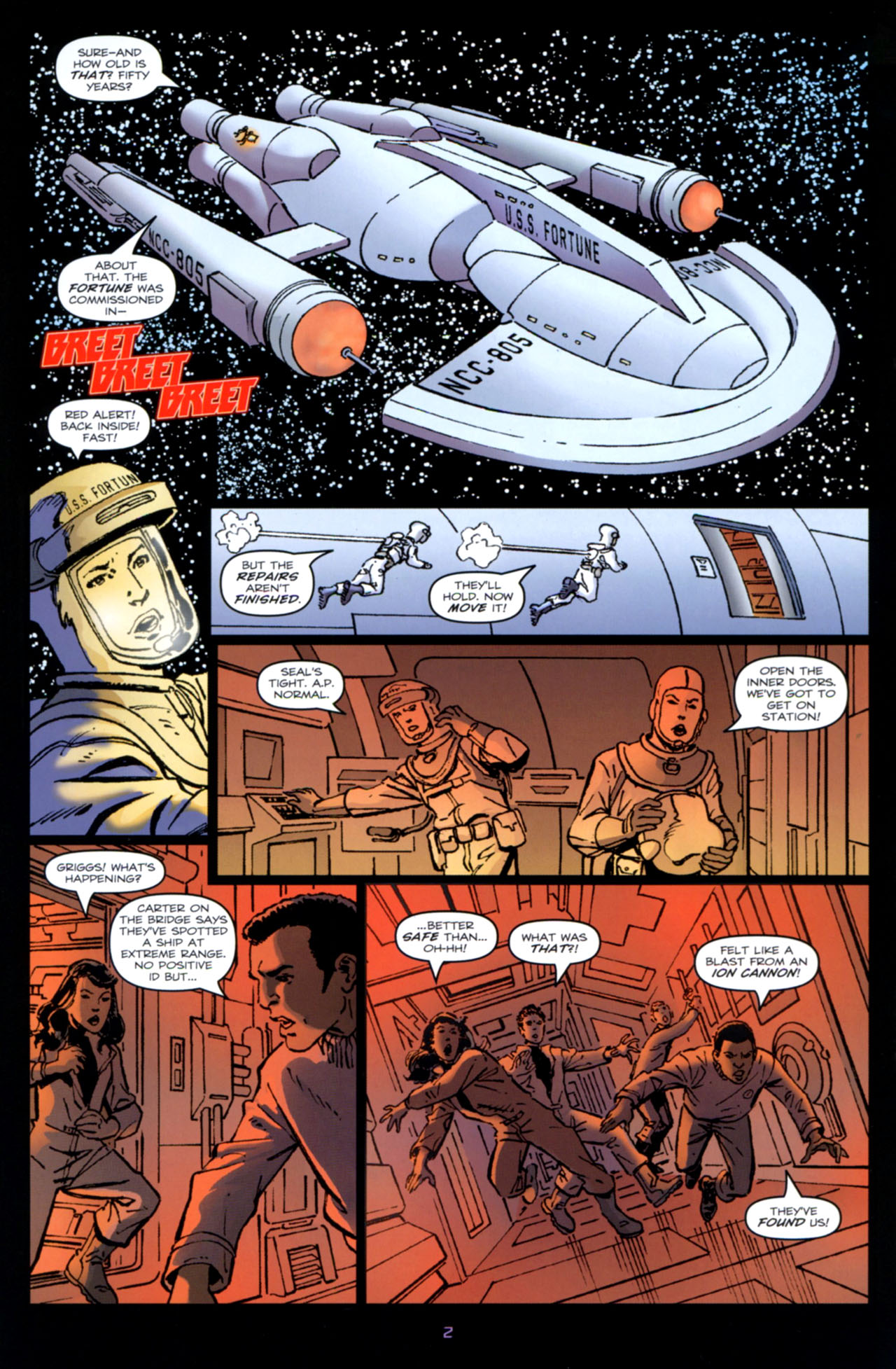 Read online Star Trek: Crew comic -  Issue #2 - 4