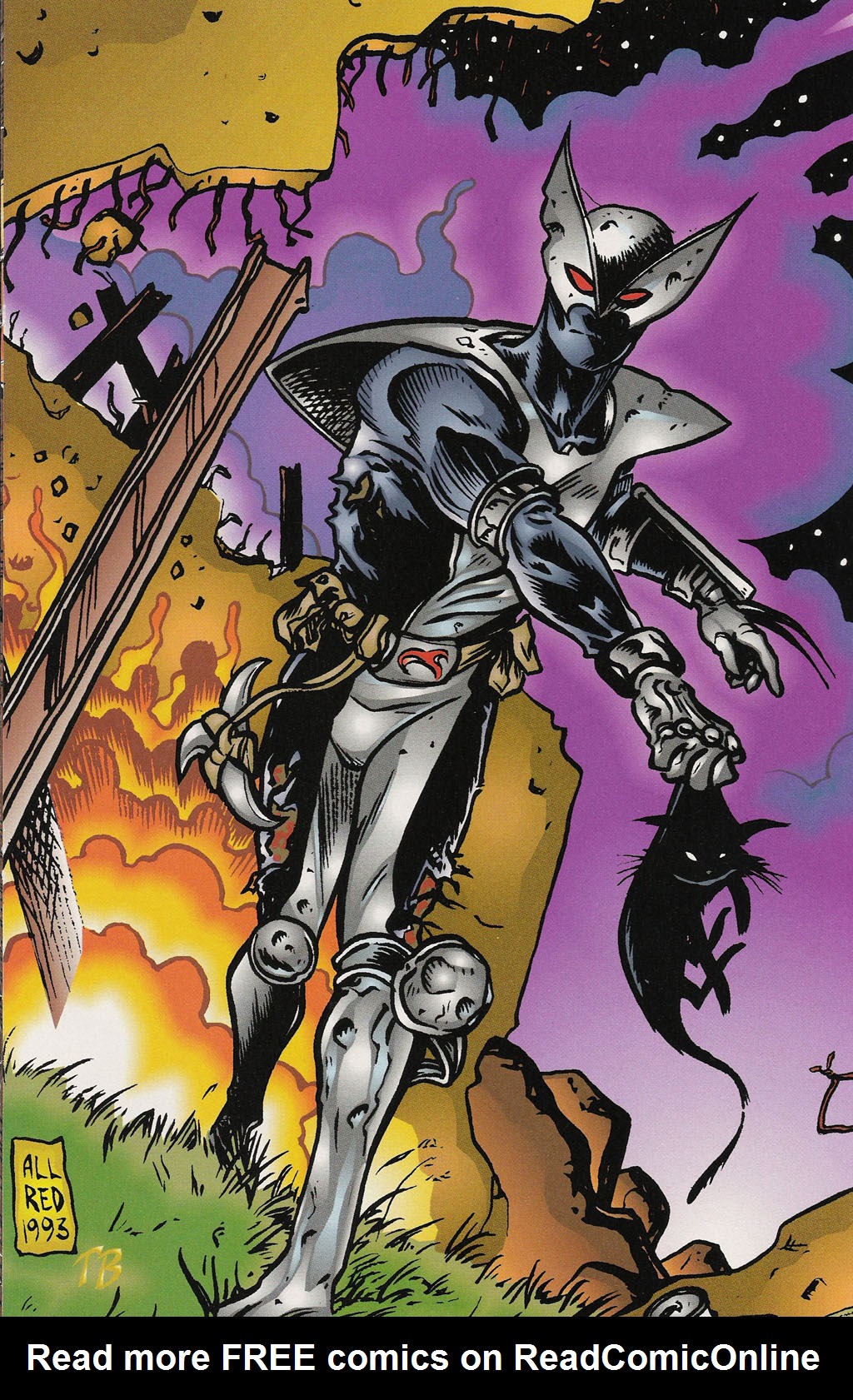 Read online ShadowHawk Gallery comic -  Issue # Full - 9