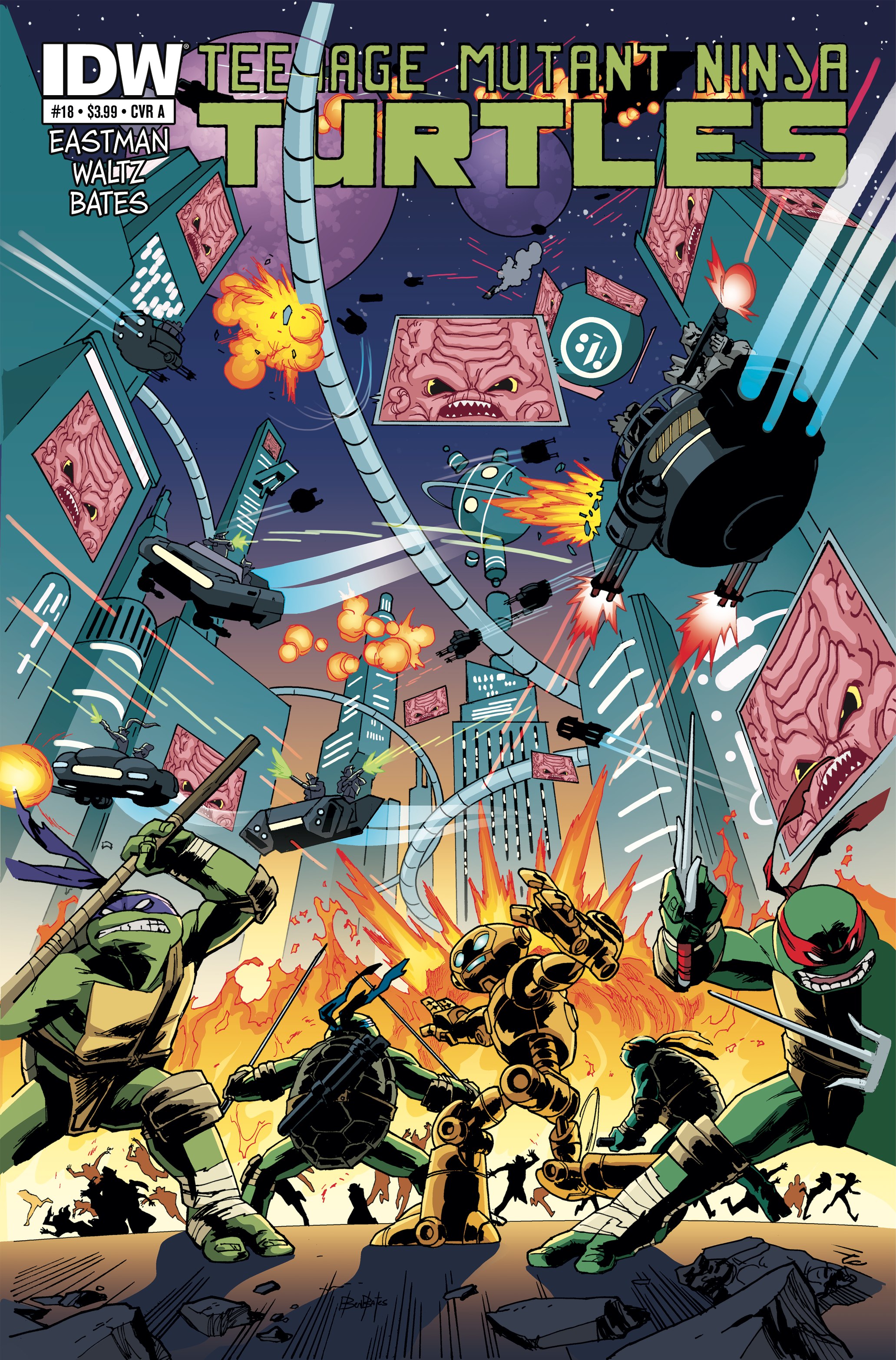Read online Teenage Mutant Ninja Turtles (2011) comic -  Issue #18 - 1