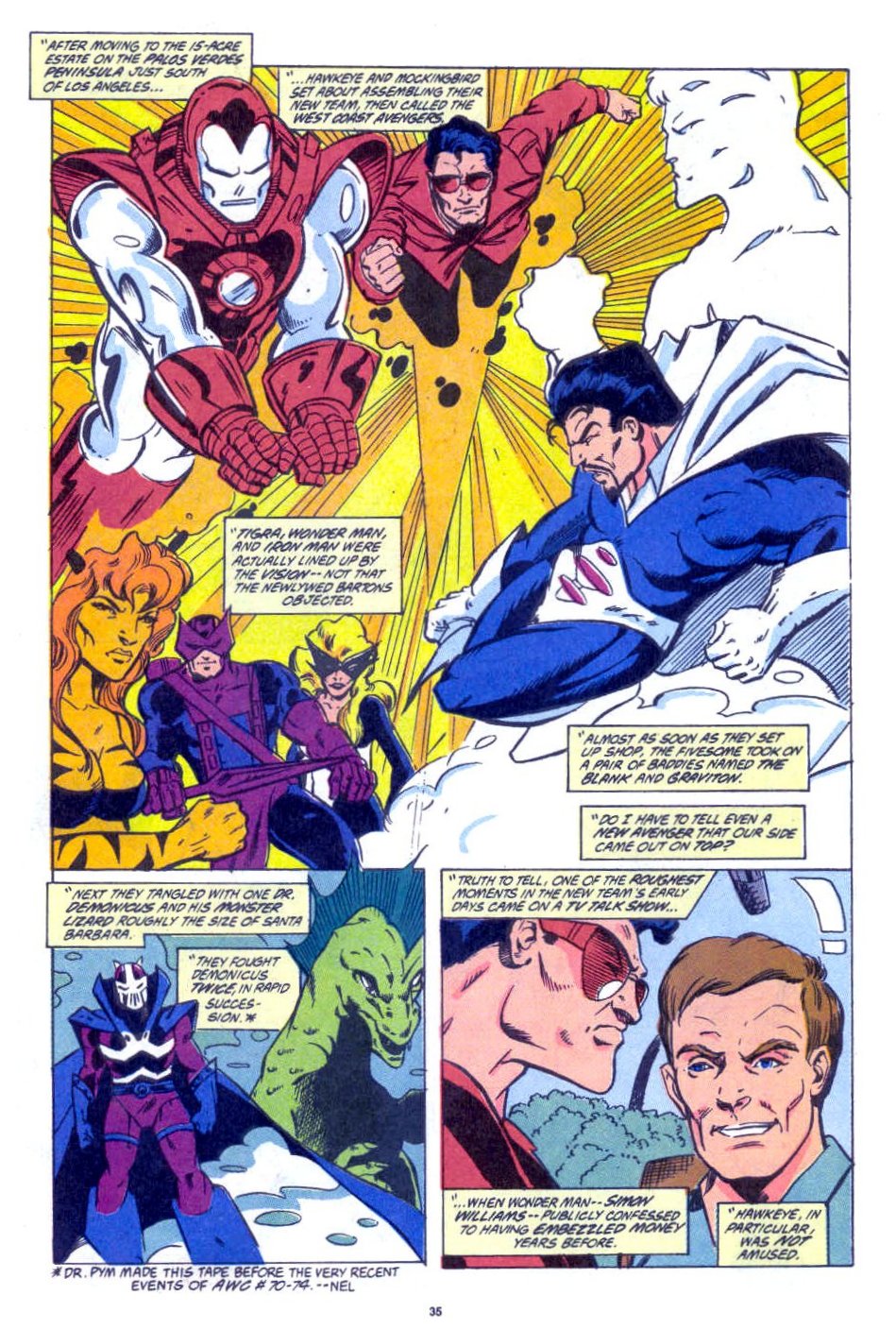 Read online Avengers West Coast (1989) comic -  Issue # Annual 6 - 30