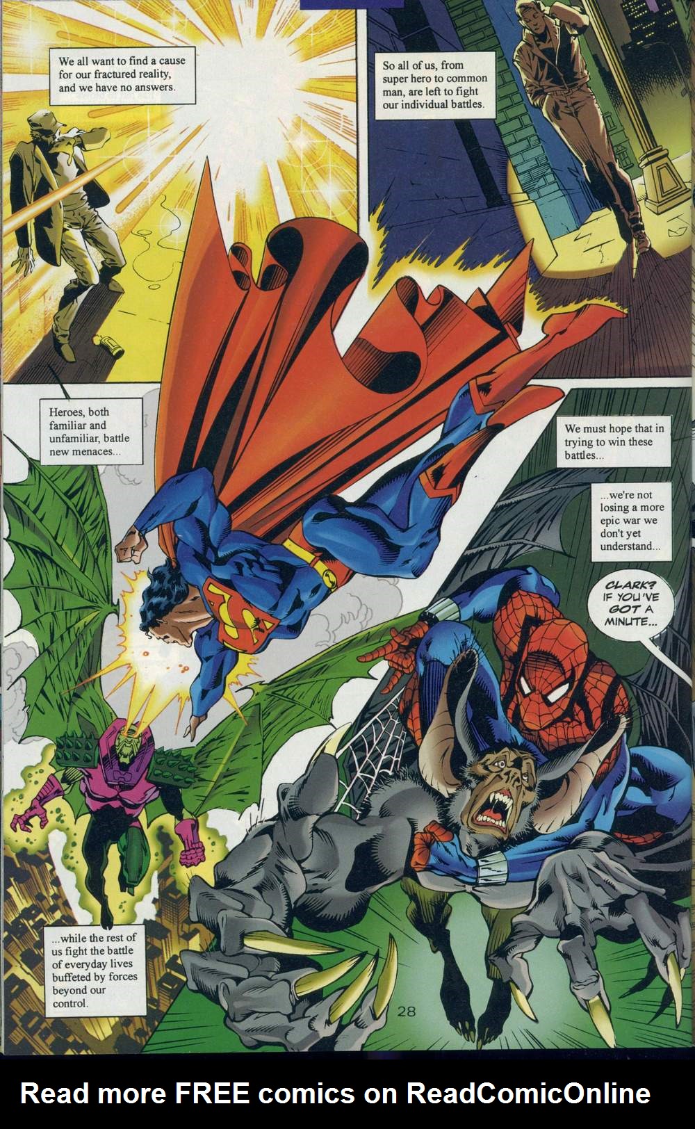 Read online DC Versus Marvel Comics comic -  Issue #1 - 30