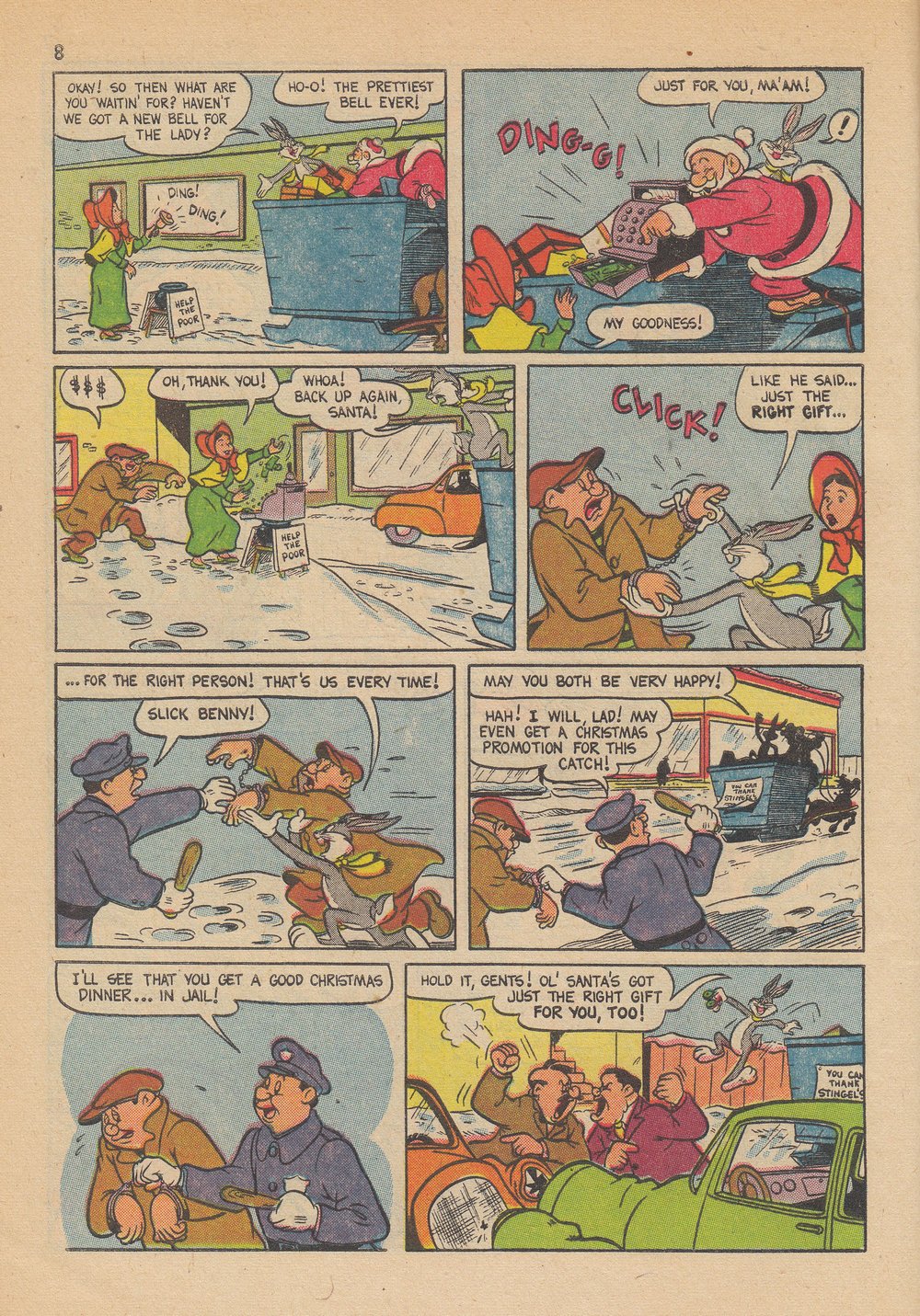 Read online Bugs Bunny's Christmas Funnies comic -  Issue # TPB 6 - 10