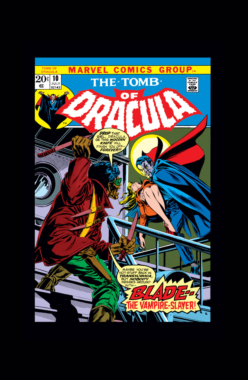Read online Tomb of Dracula (1972) comic -  Issue #10 - 1