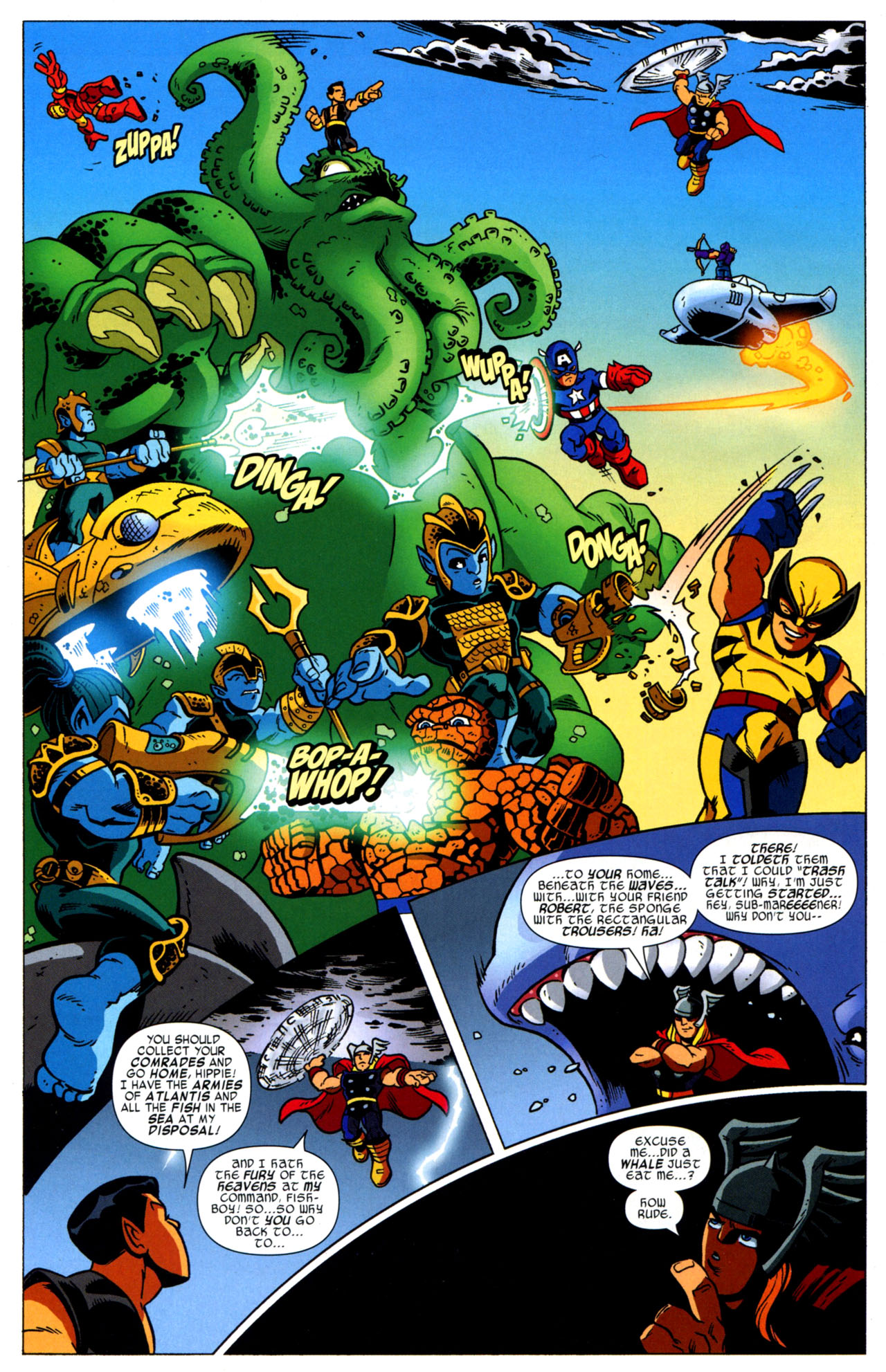 Read online Marvel Super Hero Squad comic -  Issue #3 - 8