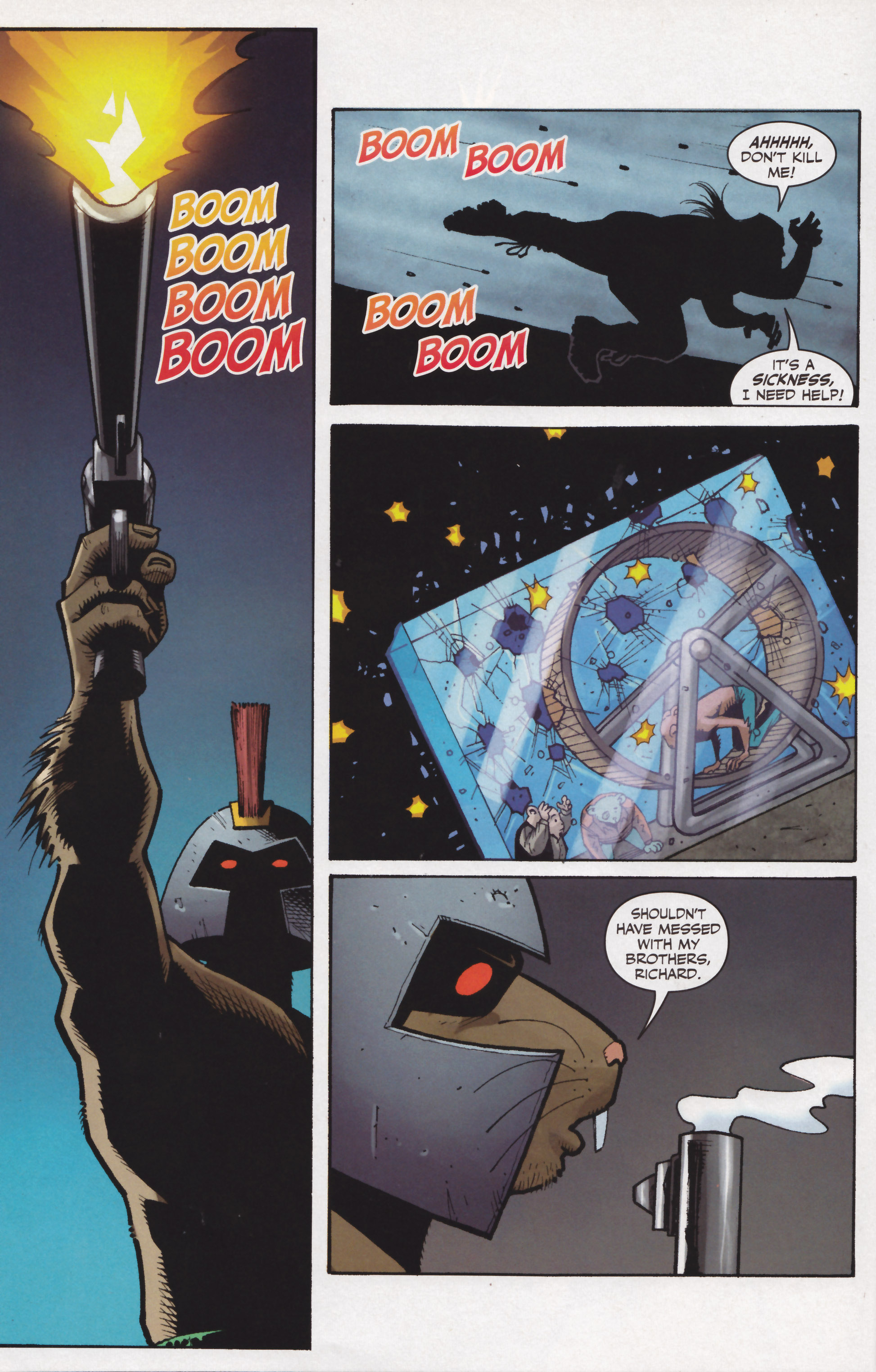 Read online Adolescent Radioactive Black Belt Hamsters (2008) comic -  Issue #4 - 24