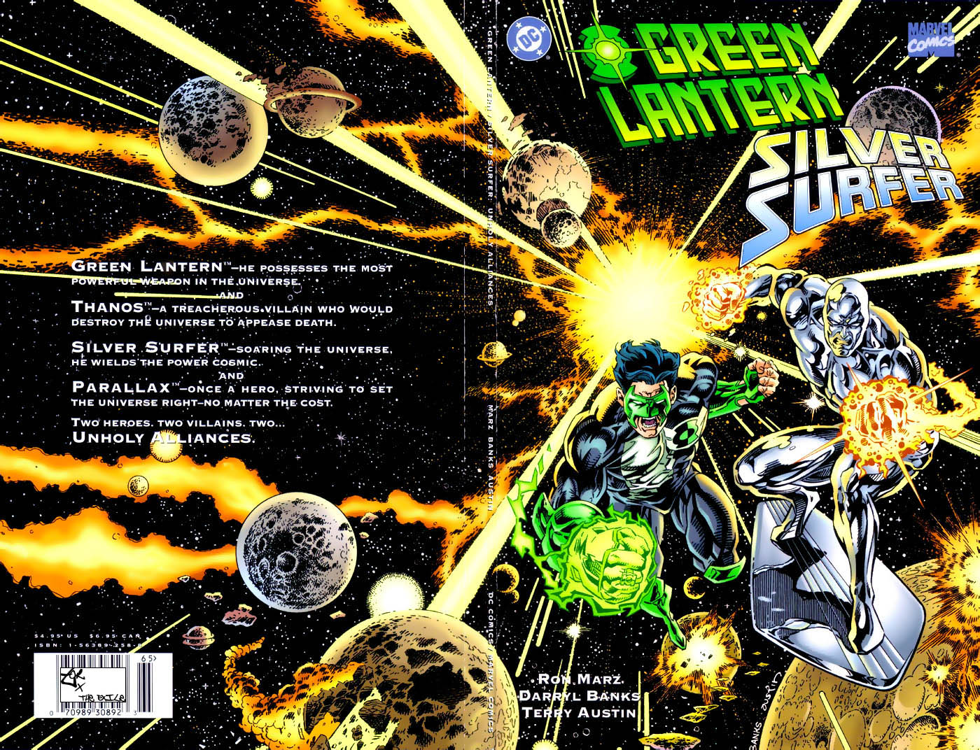 Read online Green Lantern/Silver Surfer: Unholy Alliances comic -  Issue # Full - 1