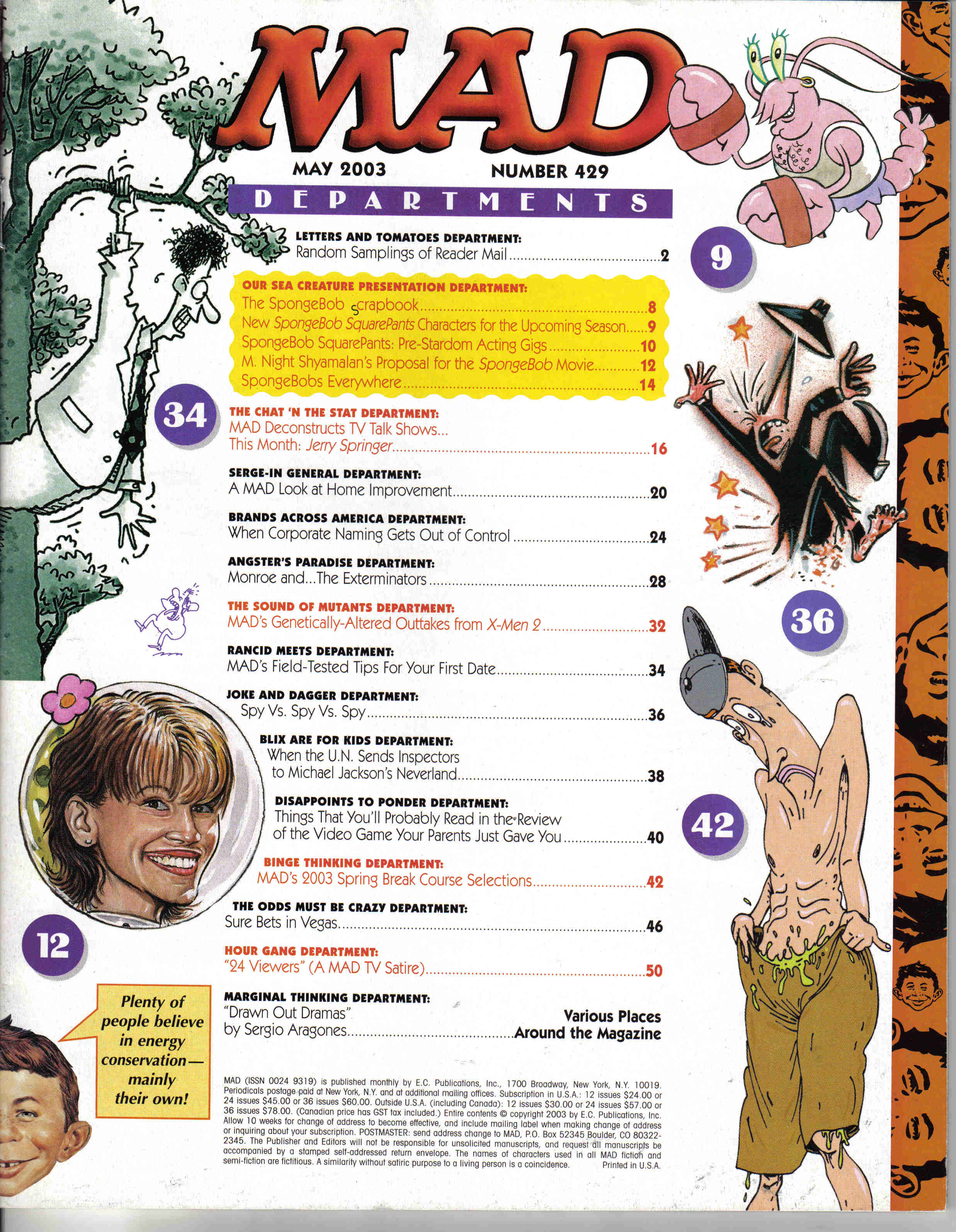 Read online MAD comic -  Issue #429 - 2