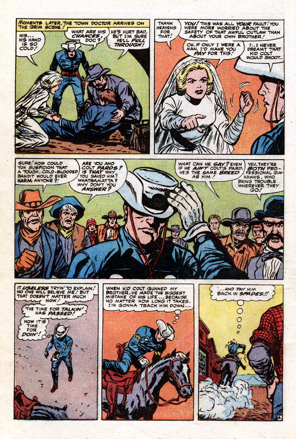 Read online The Mighty Marvel Western comic -  Issue #7 - 7
