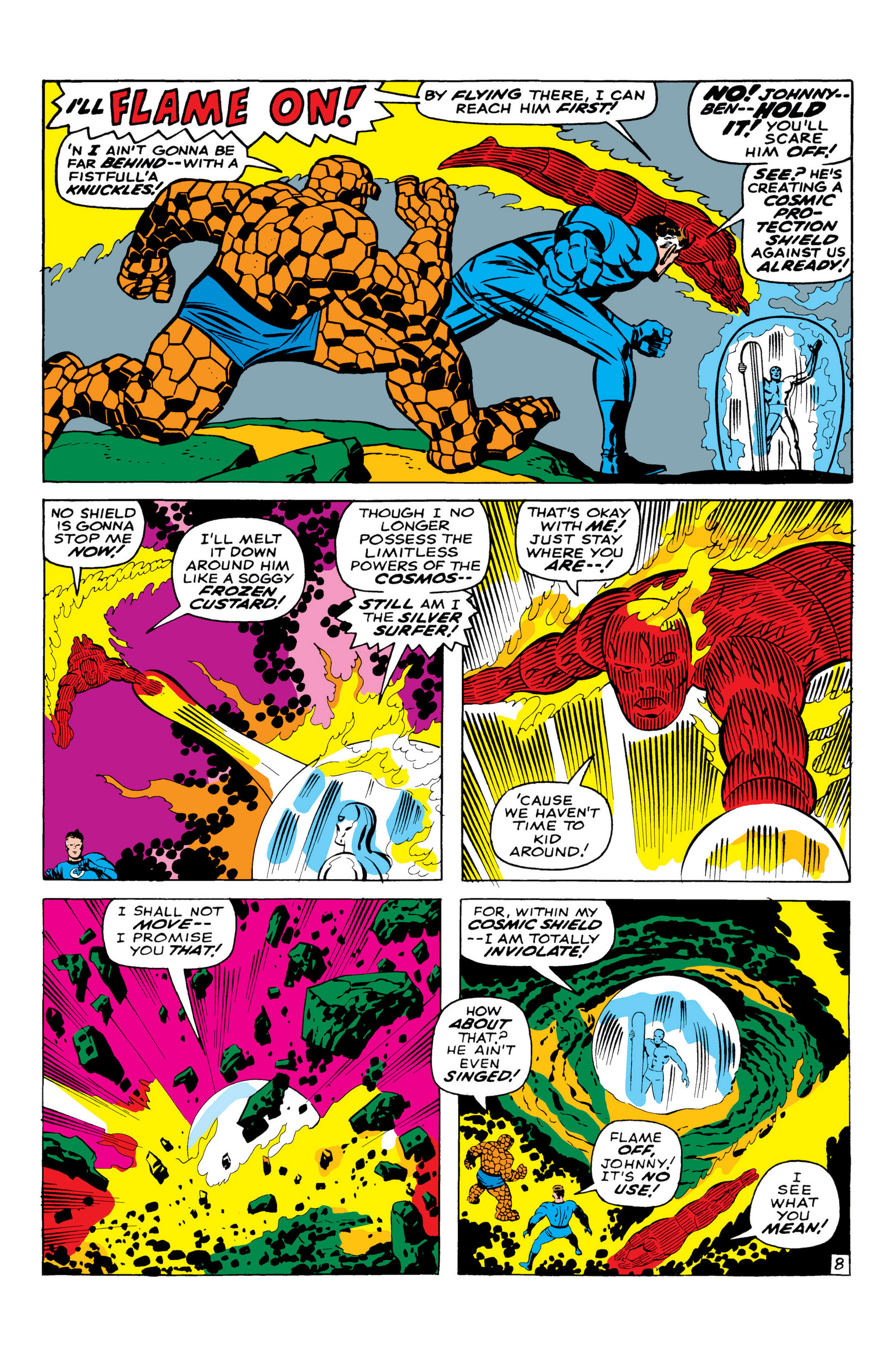 Read online Marvel Masterworks: The Fantastic Four comic -  Issue # TPB 8 (Part 1) - 98