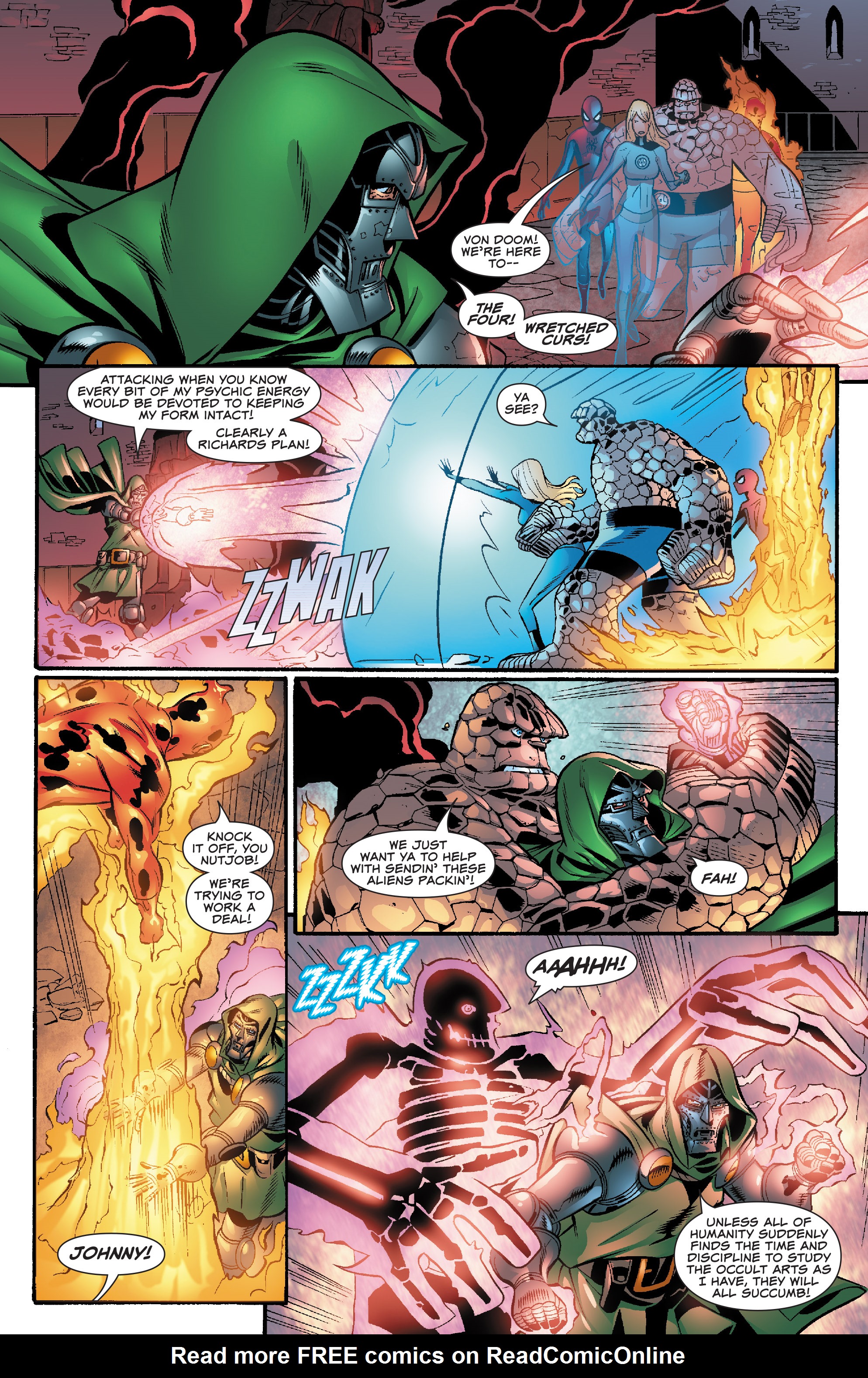 Read online Spider-Man and the Fantastic Four comic -  Issue #3 - 19