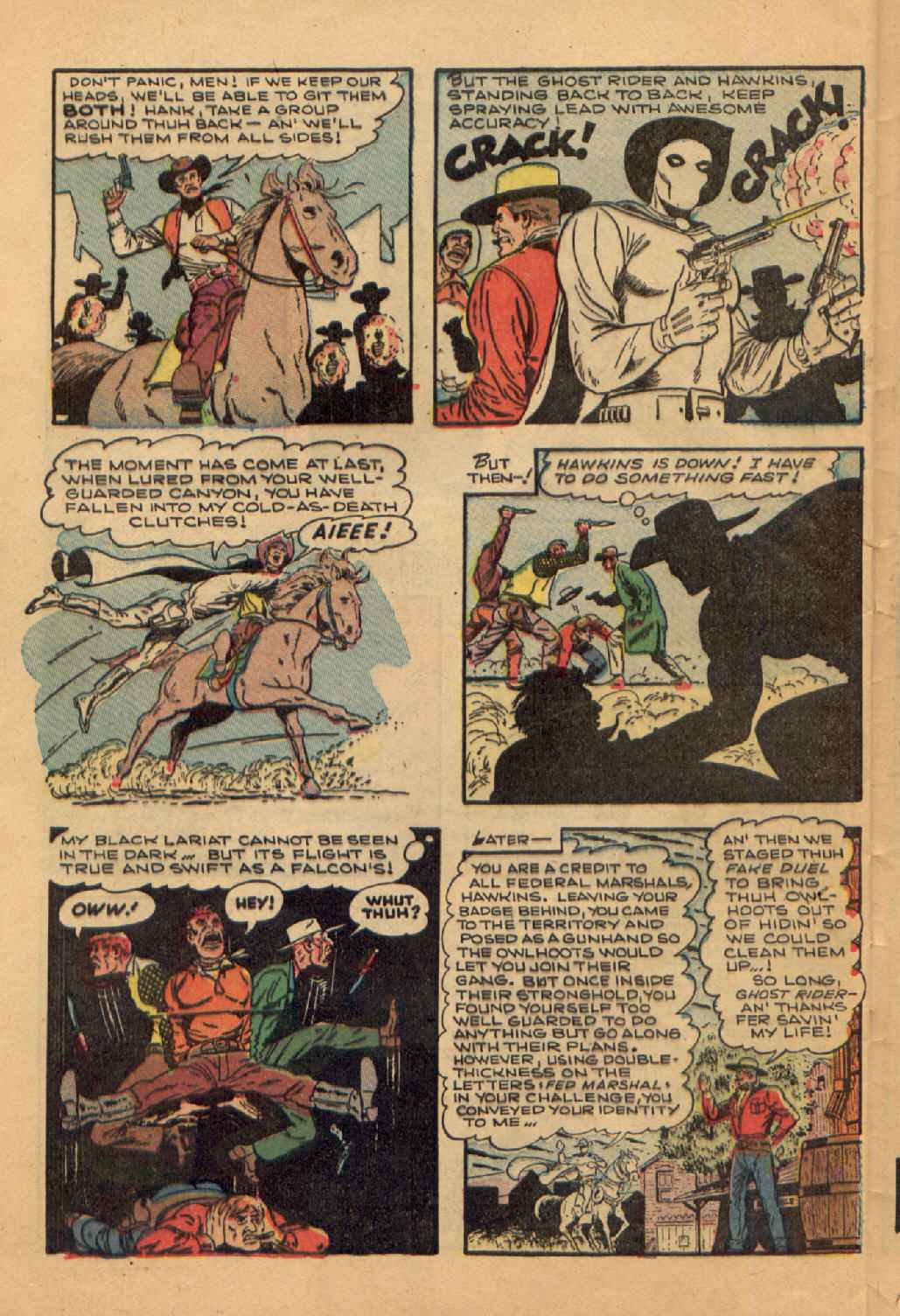 Read online The Ghost Rider (1950) comic -  Issue #14 - 28