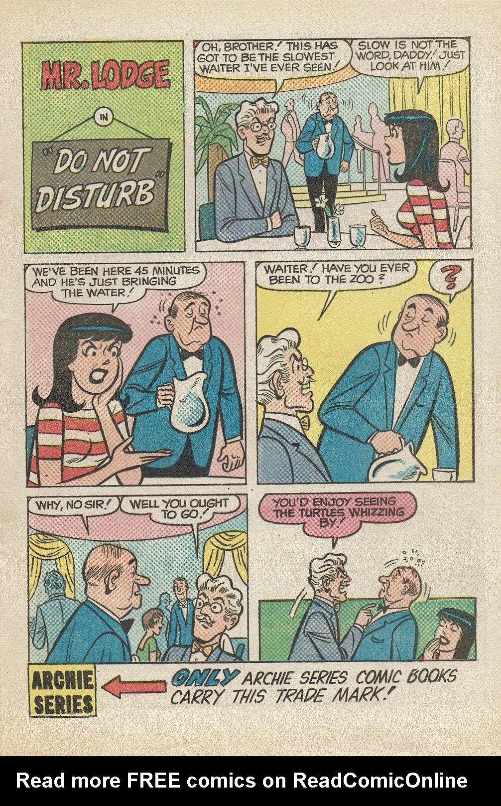 Read online Archie's Joke Book Magazine comic -  Issue #155 - 17