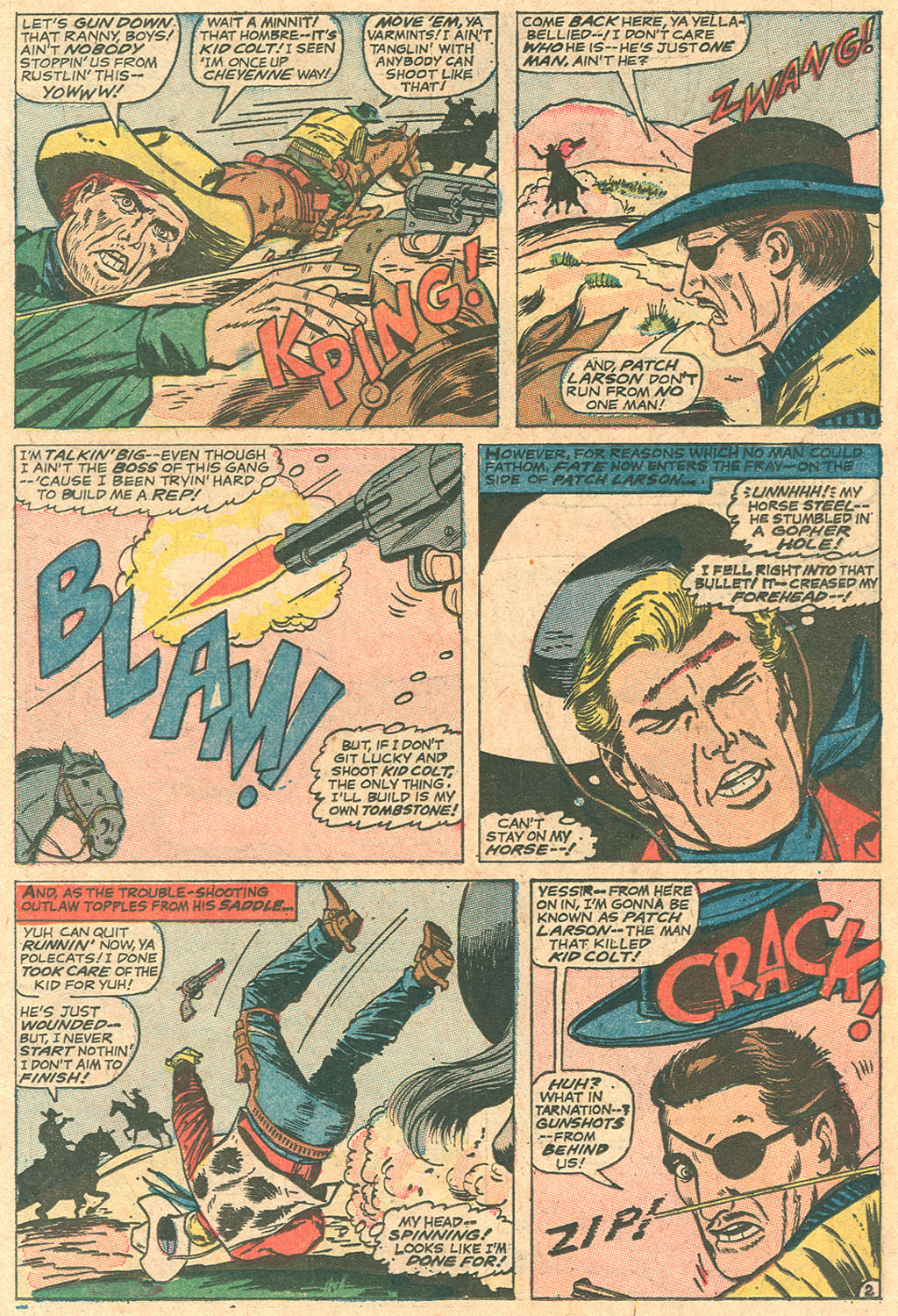 Read online Kid Colt Outlaw comic -  Issue #136 - 15