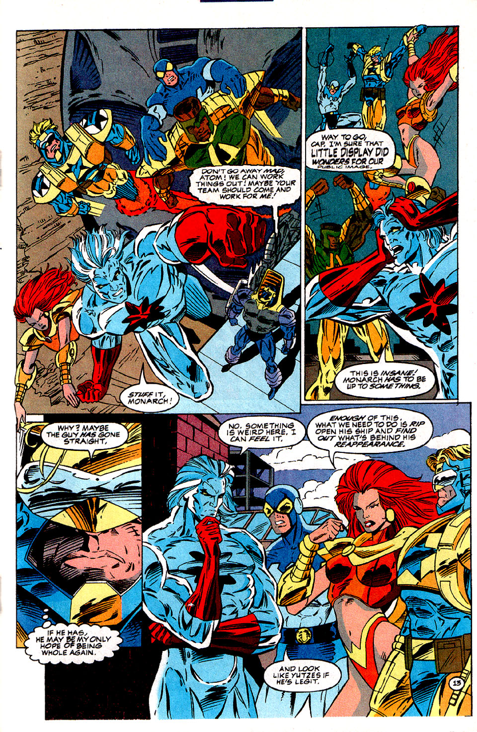 Read online Extreme Justice comic -  Issue #7 - 14