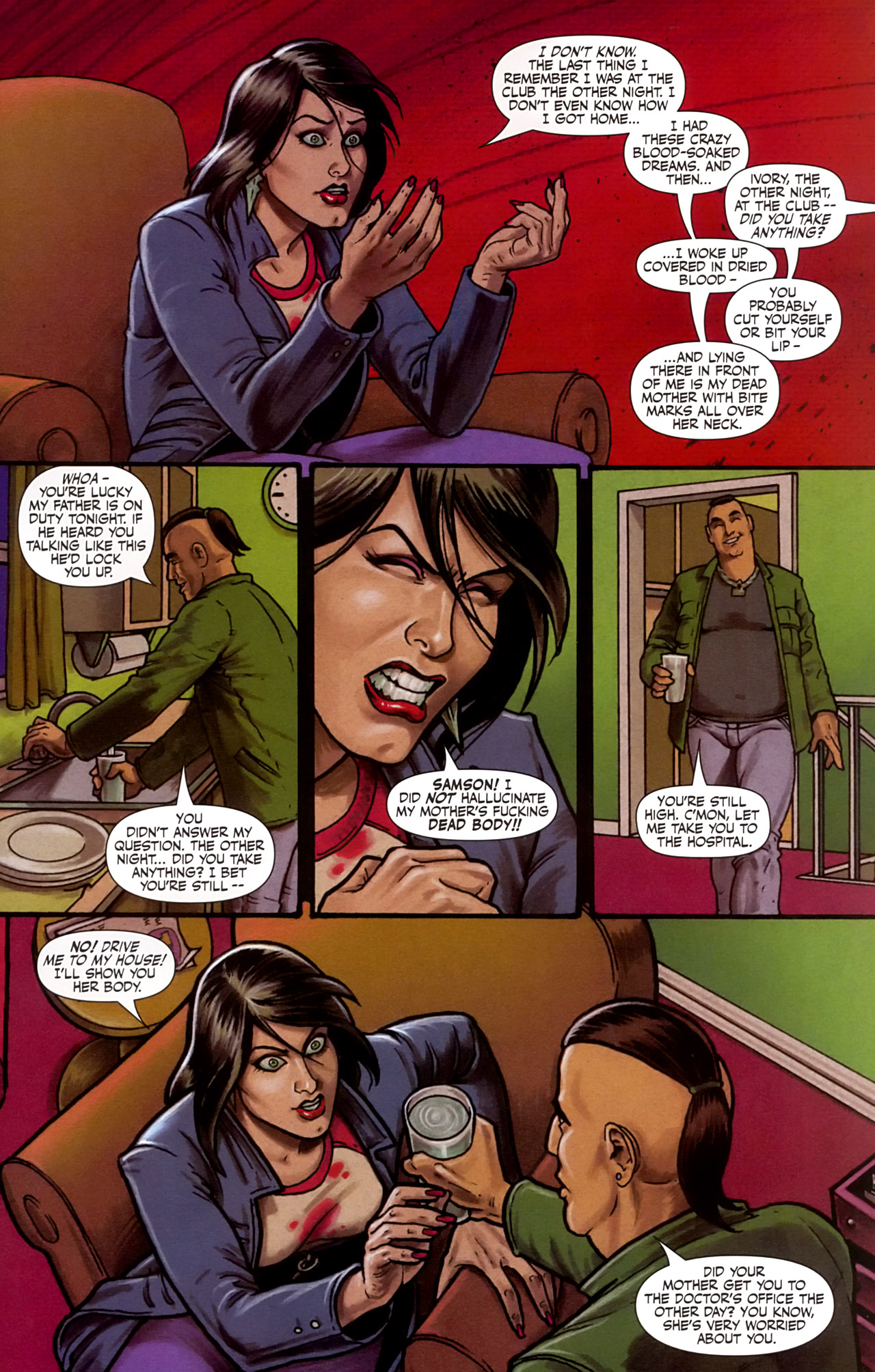 Read online Dark Ivory (2008) comic -  Issue #3 - 9