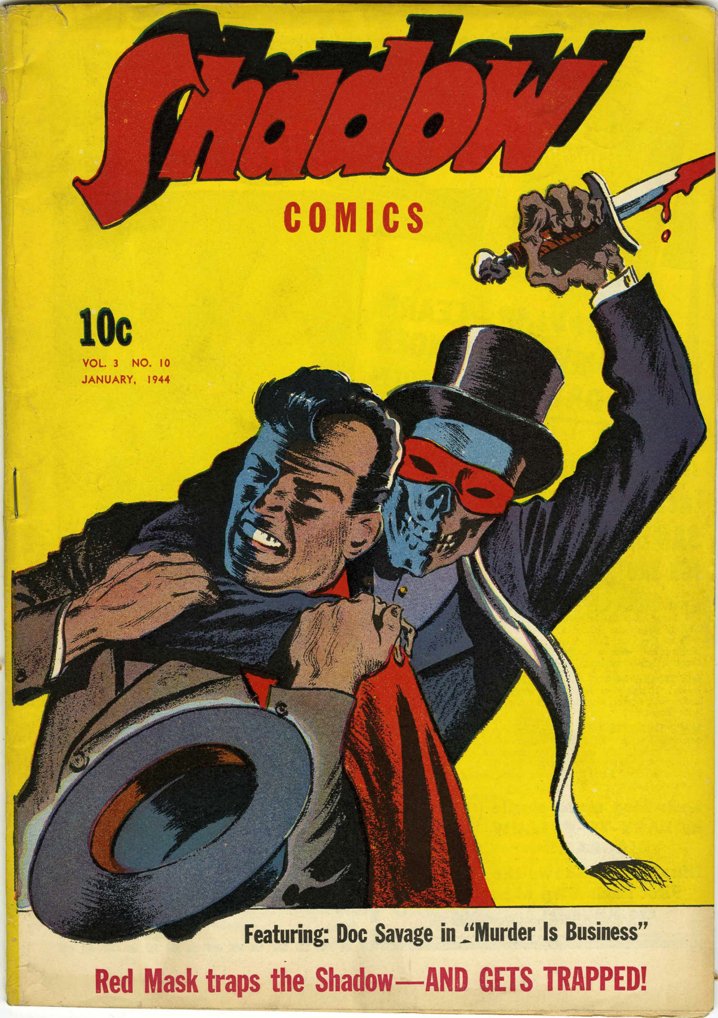 Read online Shadow Comics comic -  Issue #34 - 1