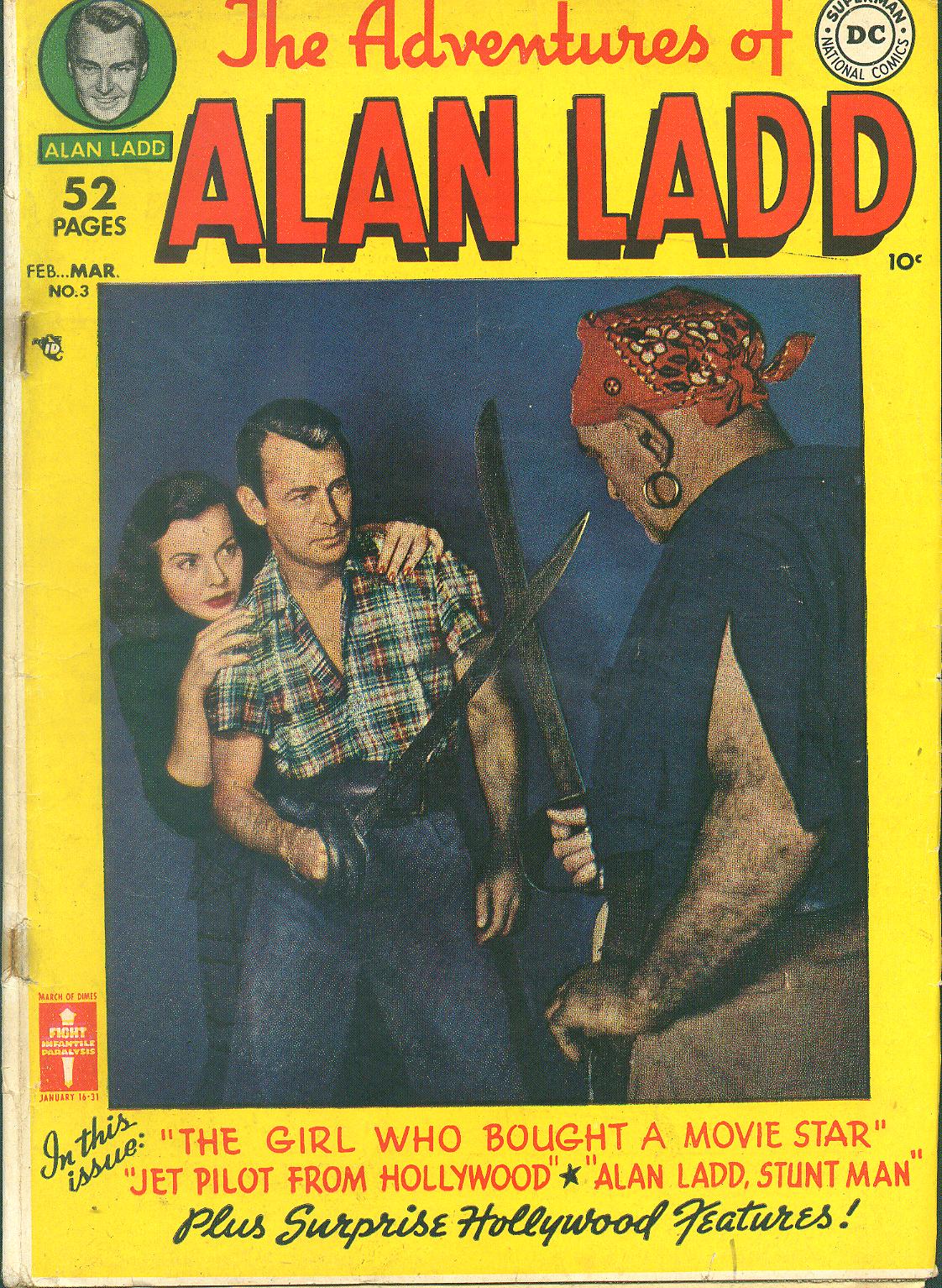 Read online Adventures of Alan Ladd comic -  Issue #3 - 1