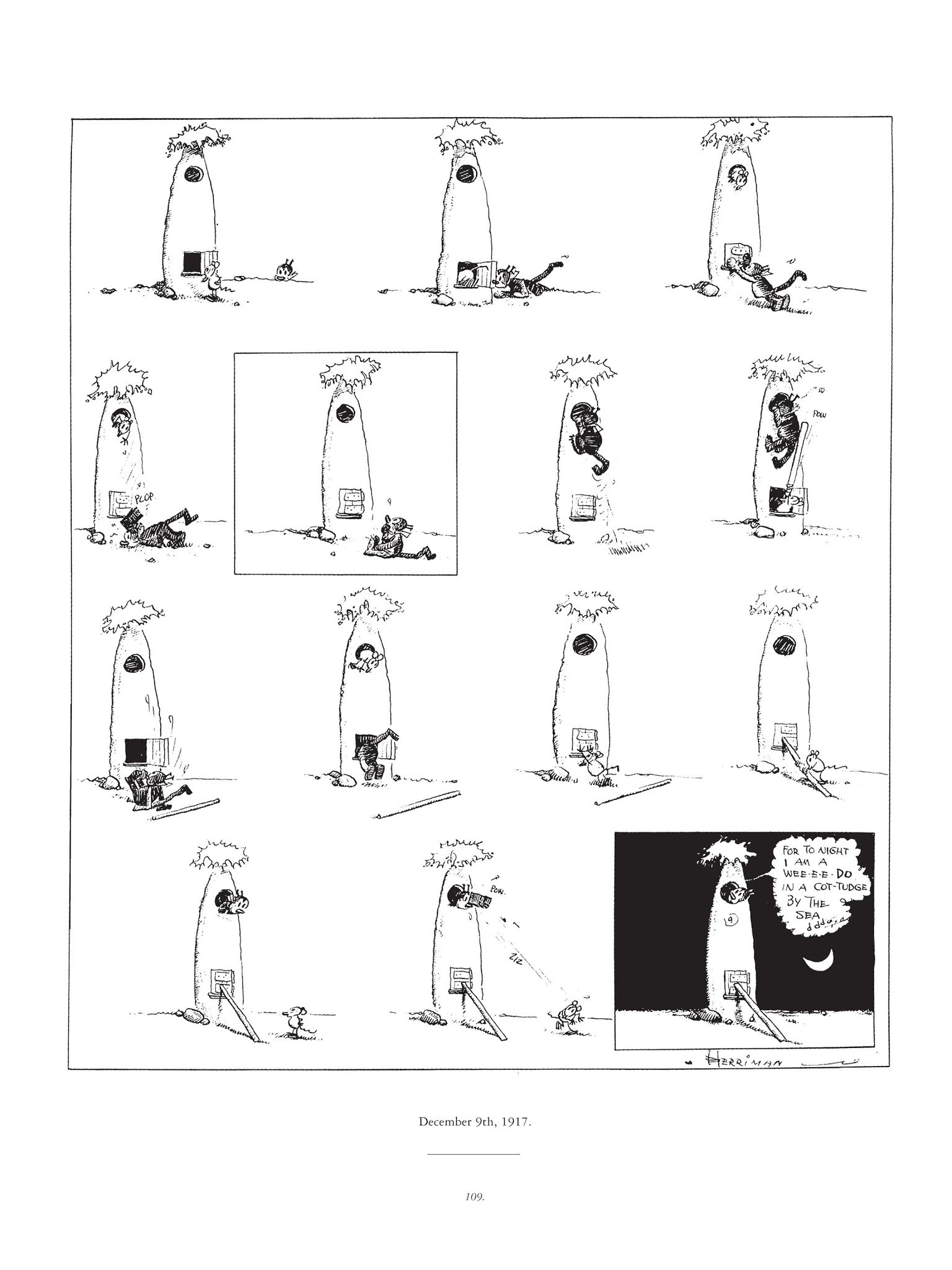 Read online Krazy & Ignatz comic -  Issue # TPB 1 - 109