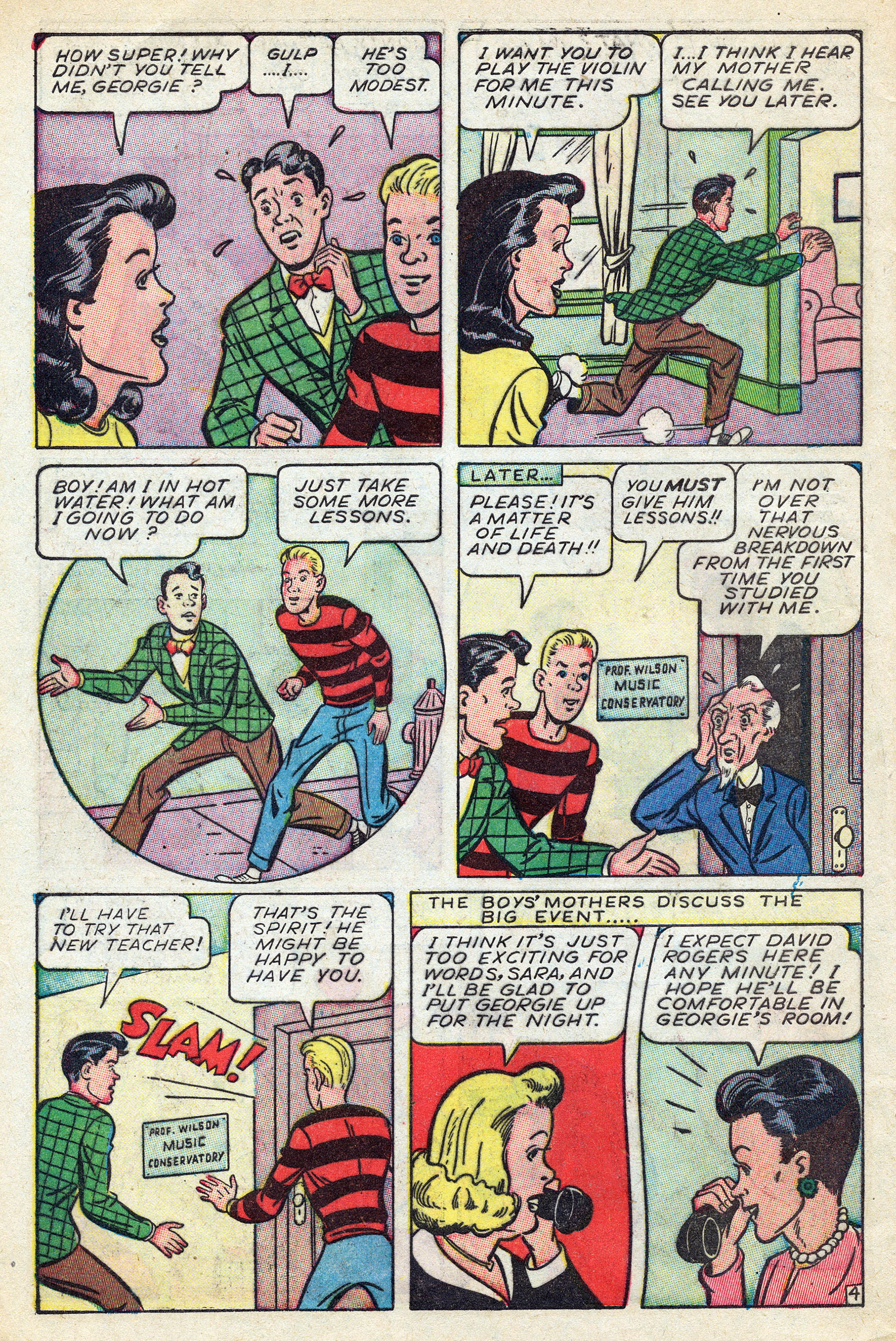 Read online Georgie Comics (1945) comic -  Issue #7 - 6
