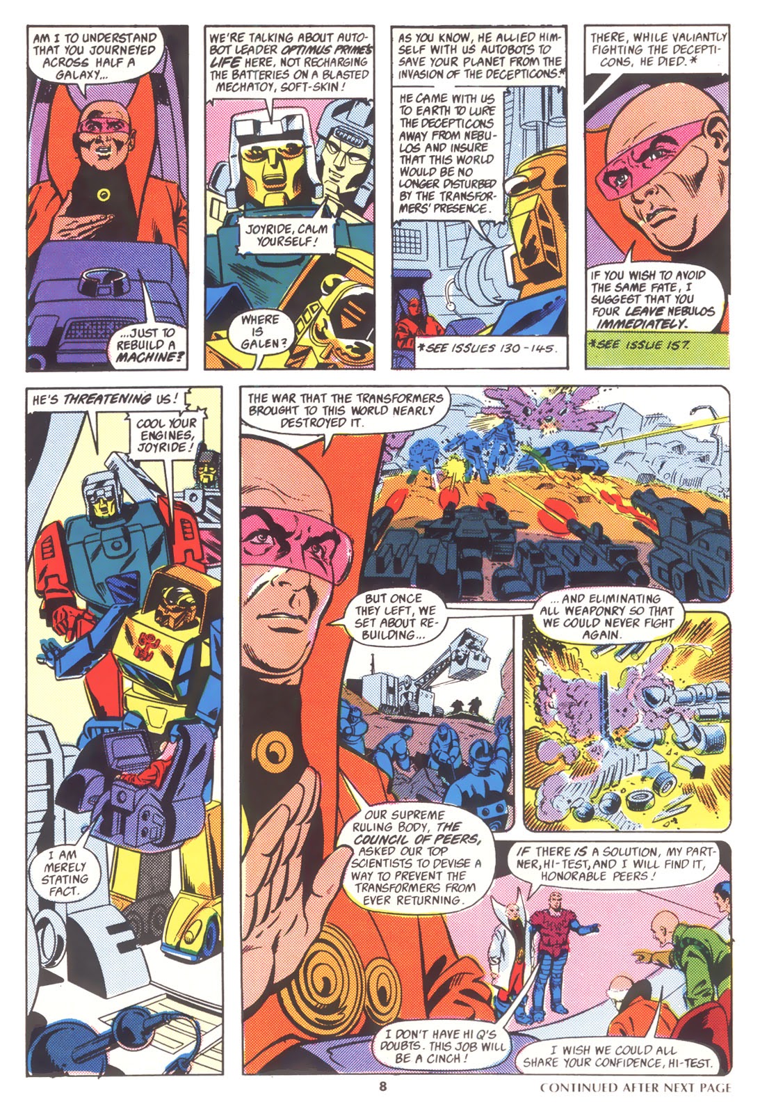 Read online The Transformers (UK) comic -  Issue #176 - 8