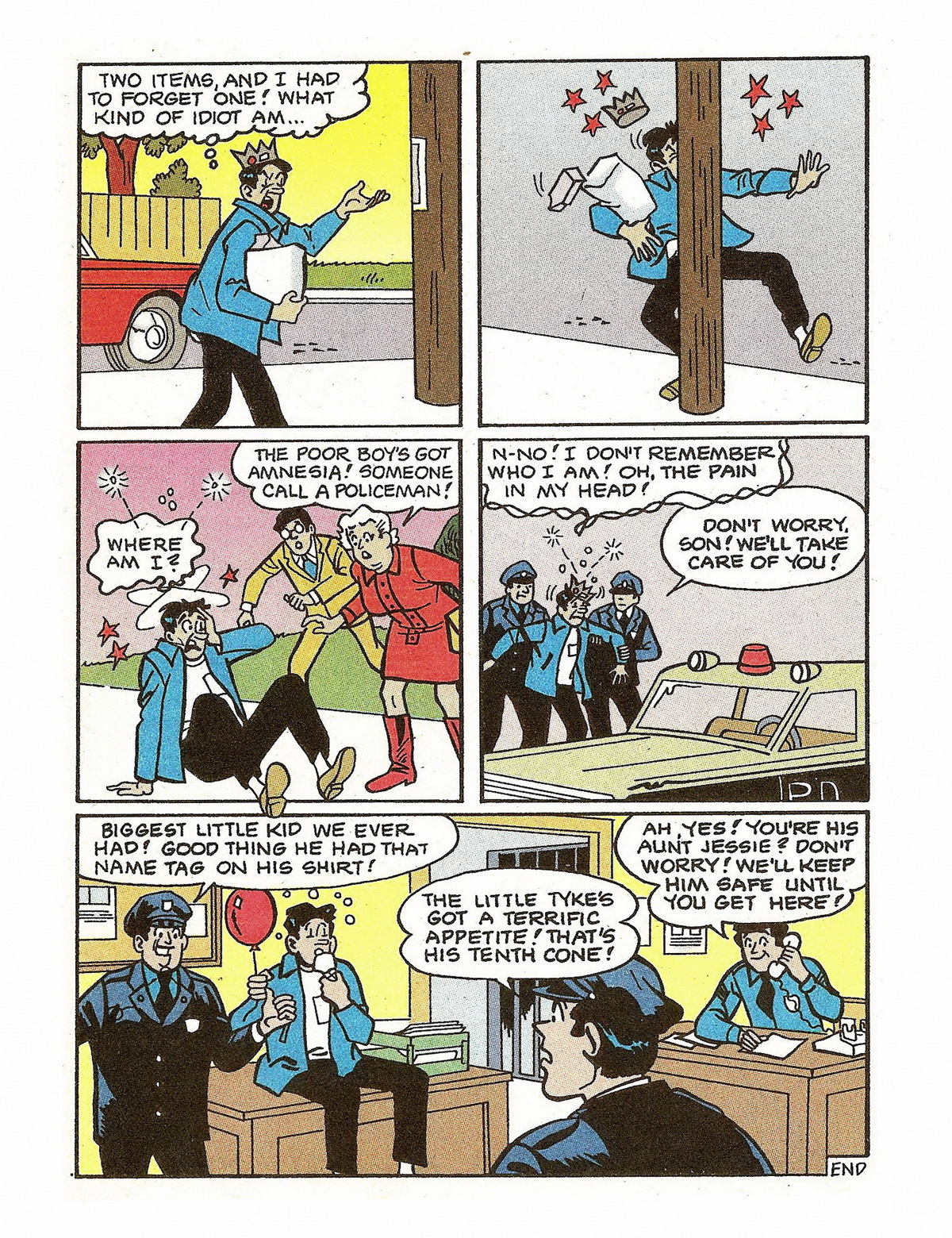 Read online Jughead's Double Digest Magazine comic -  Issue #67 - 168