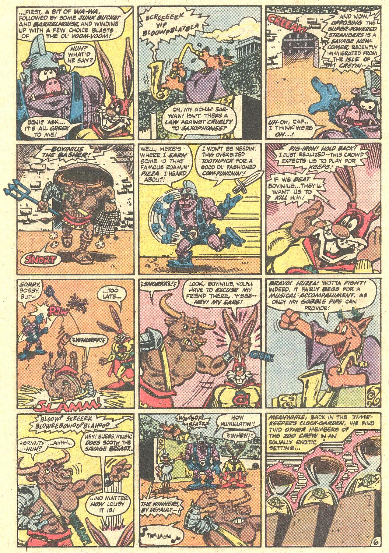 Read online Captain Carrot and His Amazing Zoo Crew! comic -  Issue #9 - 7