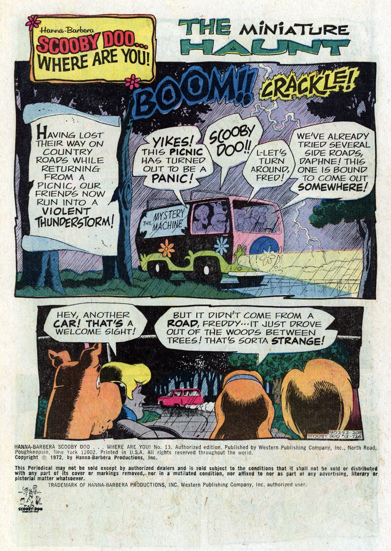 Read online Scooby-Doo... Where Are You! (1970) comic -  Issue #13 - 2
