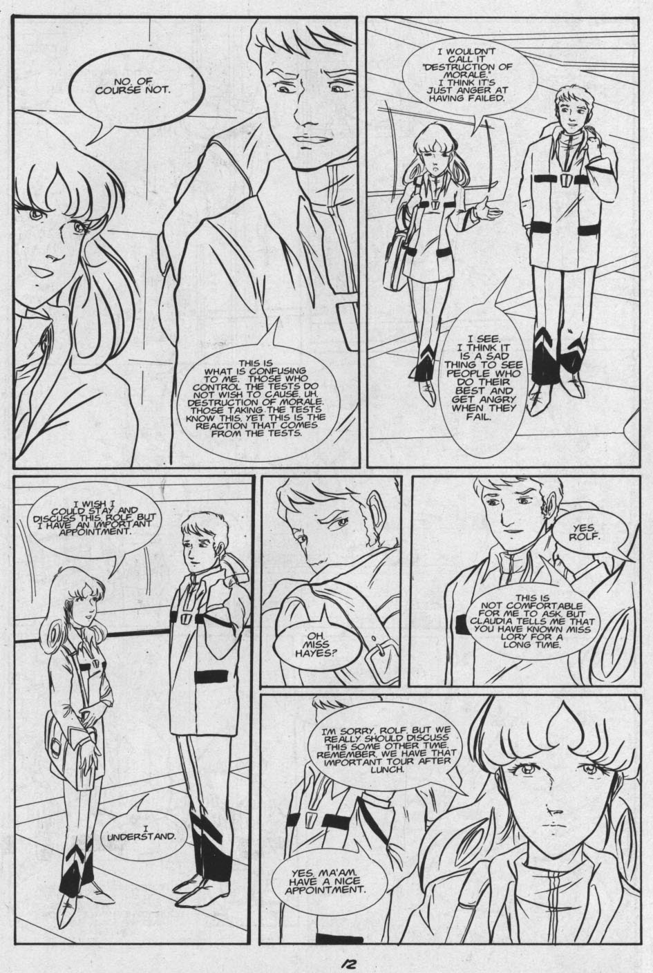 Read online Robotech Academy Blues comic -  Issue #2 - 14