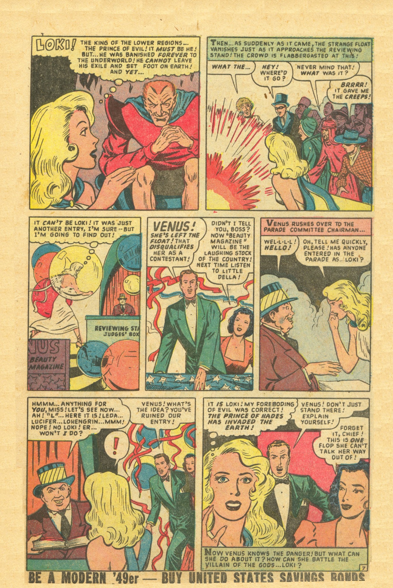 Read online Venus (1948) comic -  Issue #6 - 11