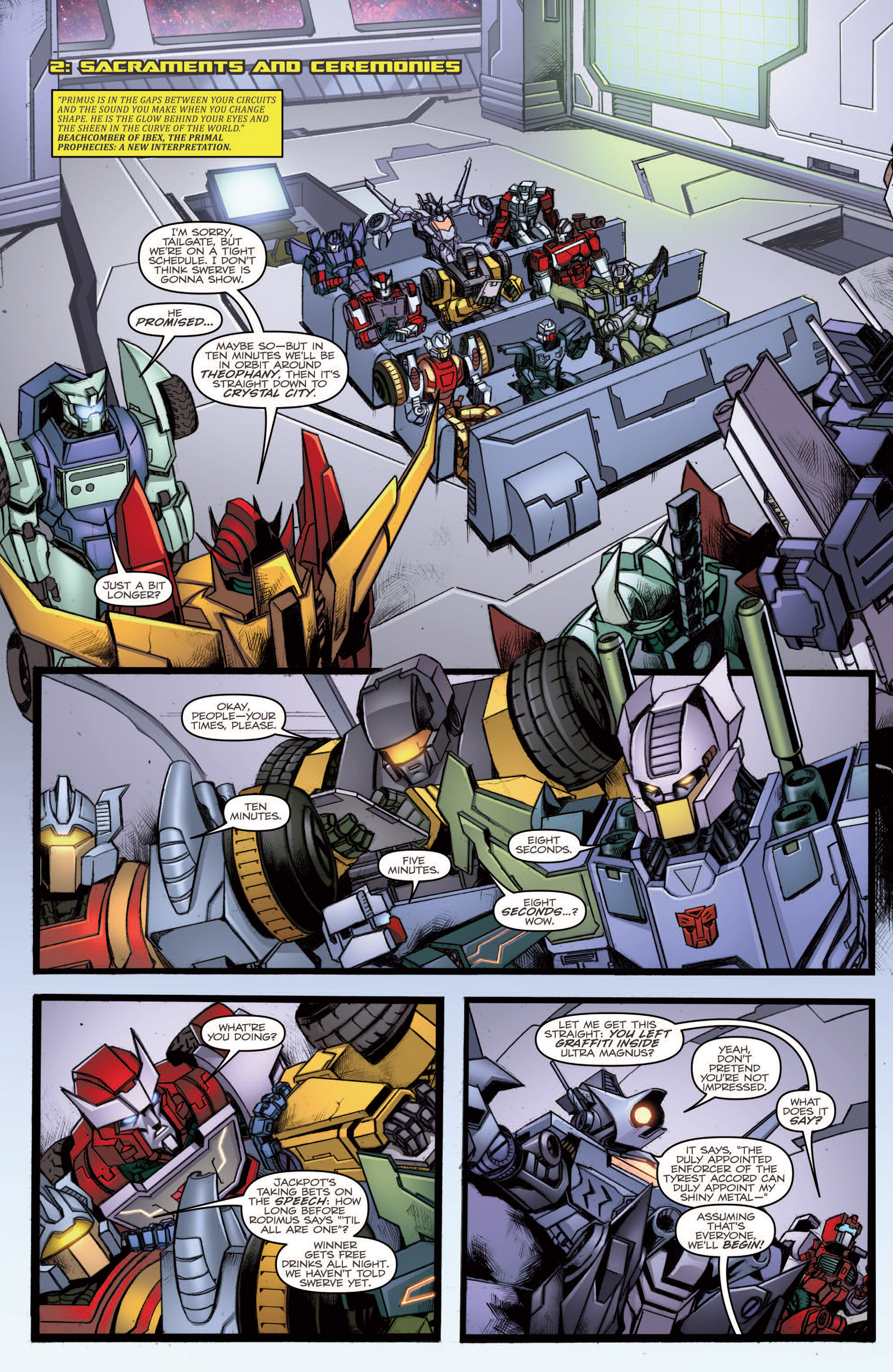 Read online The Transformers: More Than Meets The Eye comic -  Issue # _Annual 1 - 13