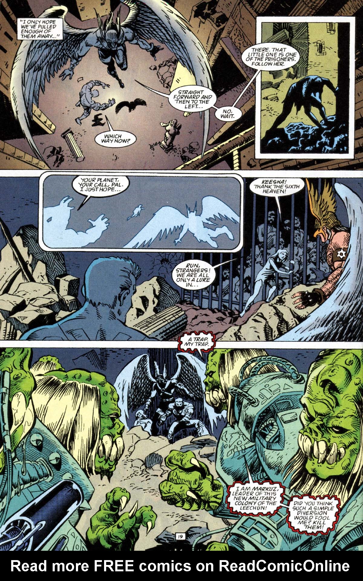 Read online Justice League America comic -  Issue #101b - 19