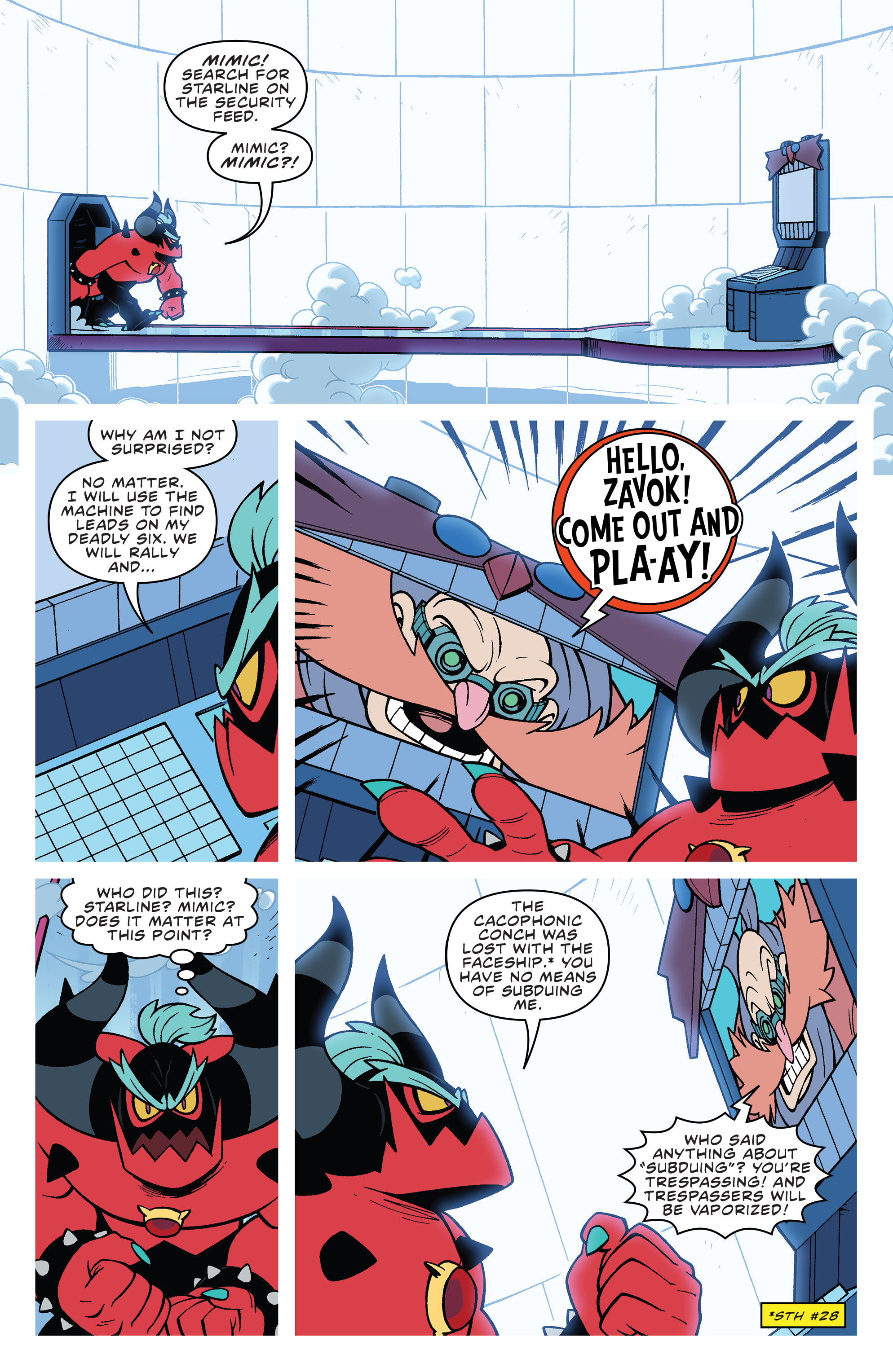 Read online Sonic the Hedgehog: Bad Guys comic -  Issue #4 - 15