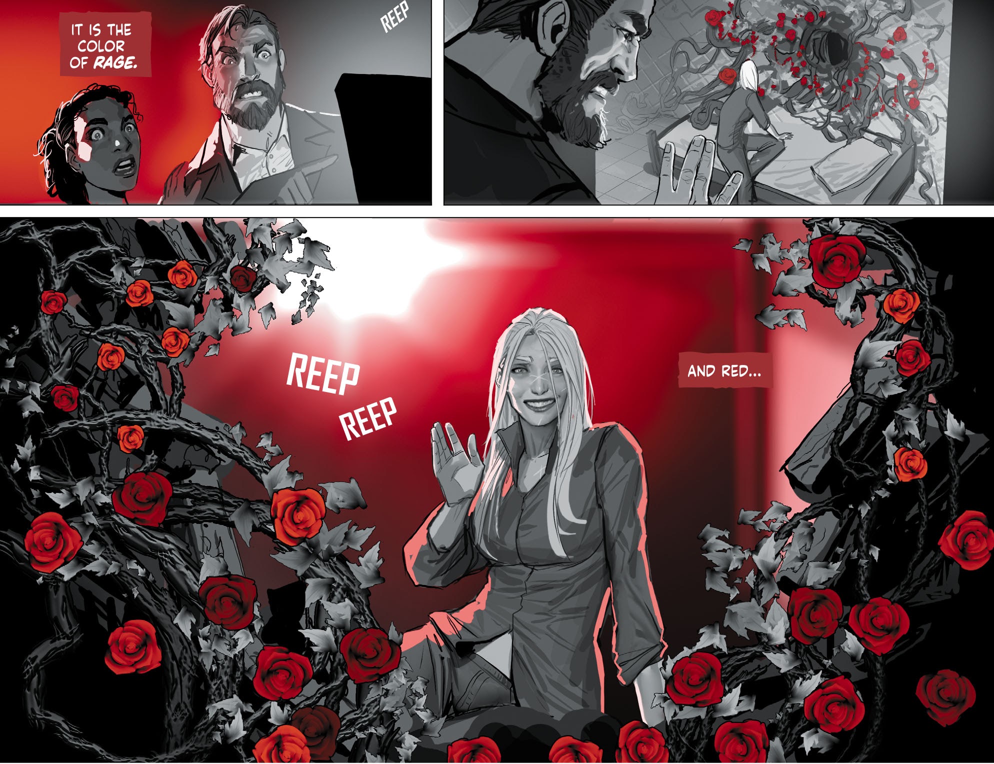 Read online Harley Quinn Black   White   Red comic -  Issue #1 - 17