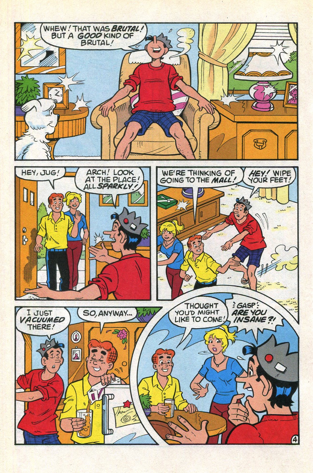 Read online Archie's Pal Jughead Comics comic -  Issue #119 - 6