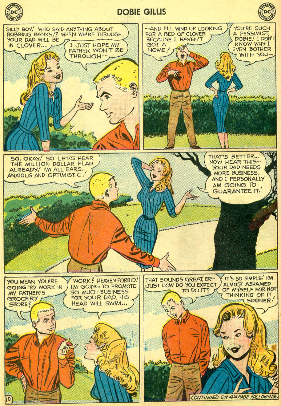 Read online Many Loves of Dobie Gillis comic -  Issue #1 - 12