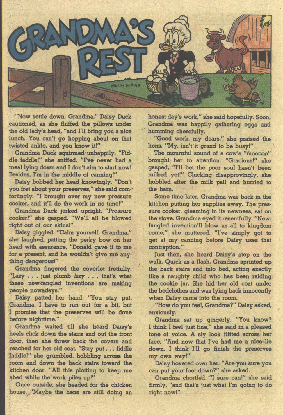 Read online Walt Disney's Comics and Stories comic -  Issue #488 - 18