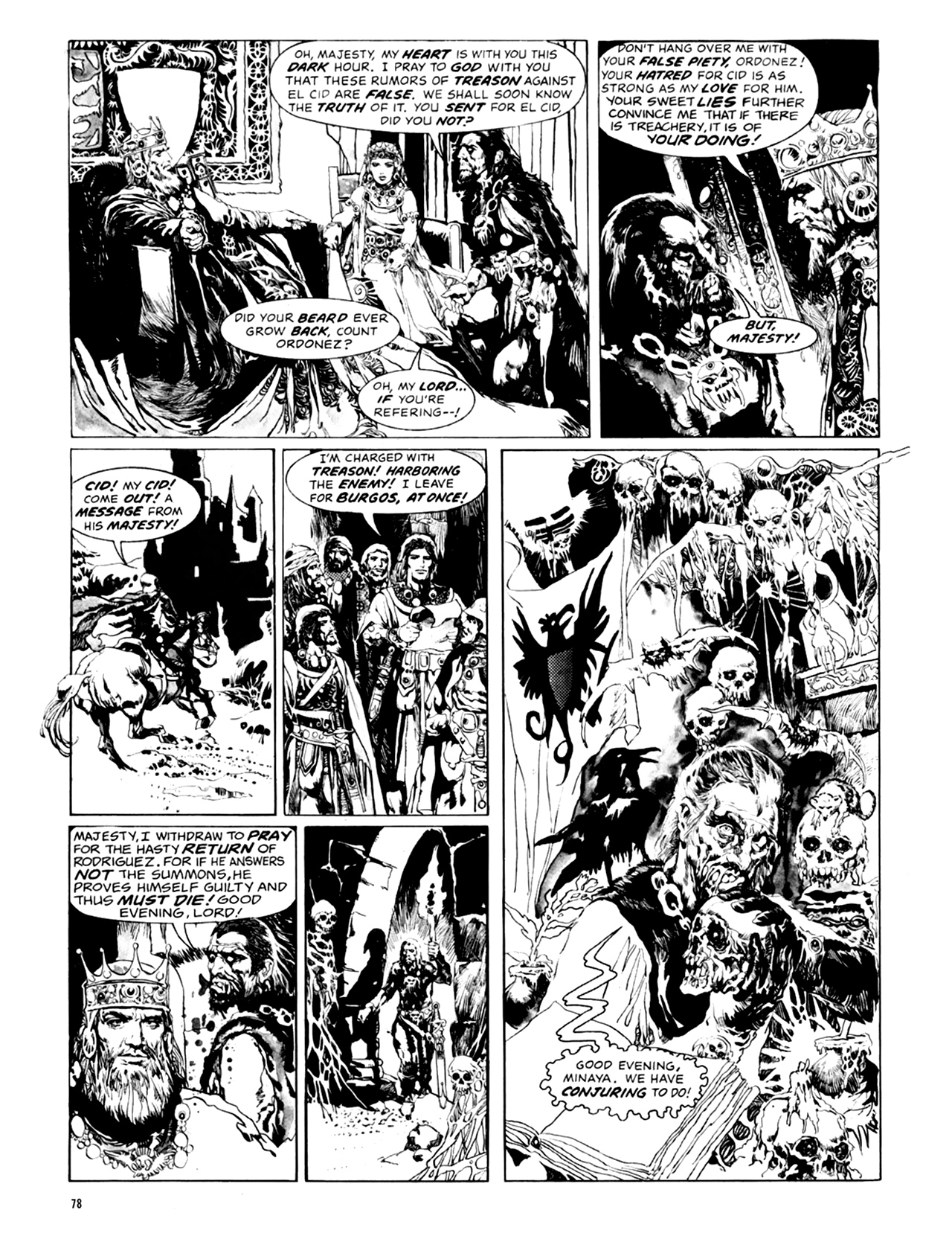 Read online Eerie Presents El Cid comic -  Issue # TPB - 78