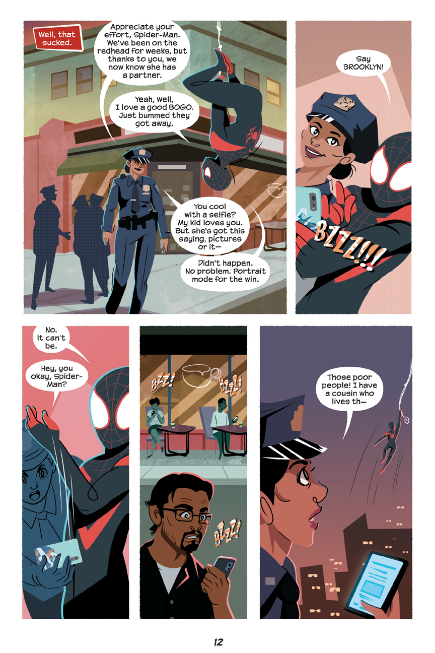 Read online Miles Morales: Shock Waves comic -  Issue # TPB - 16