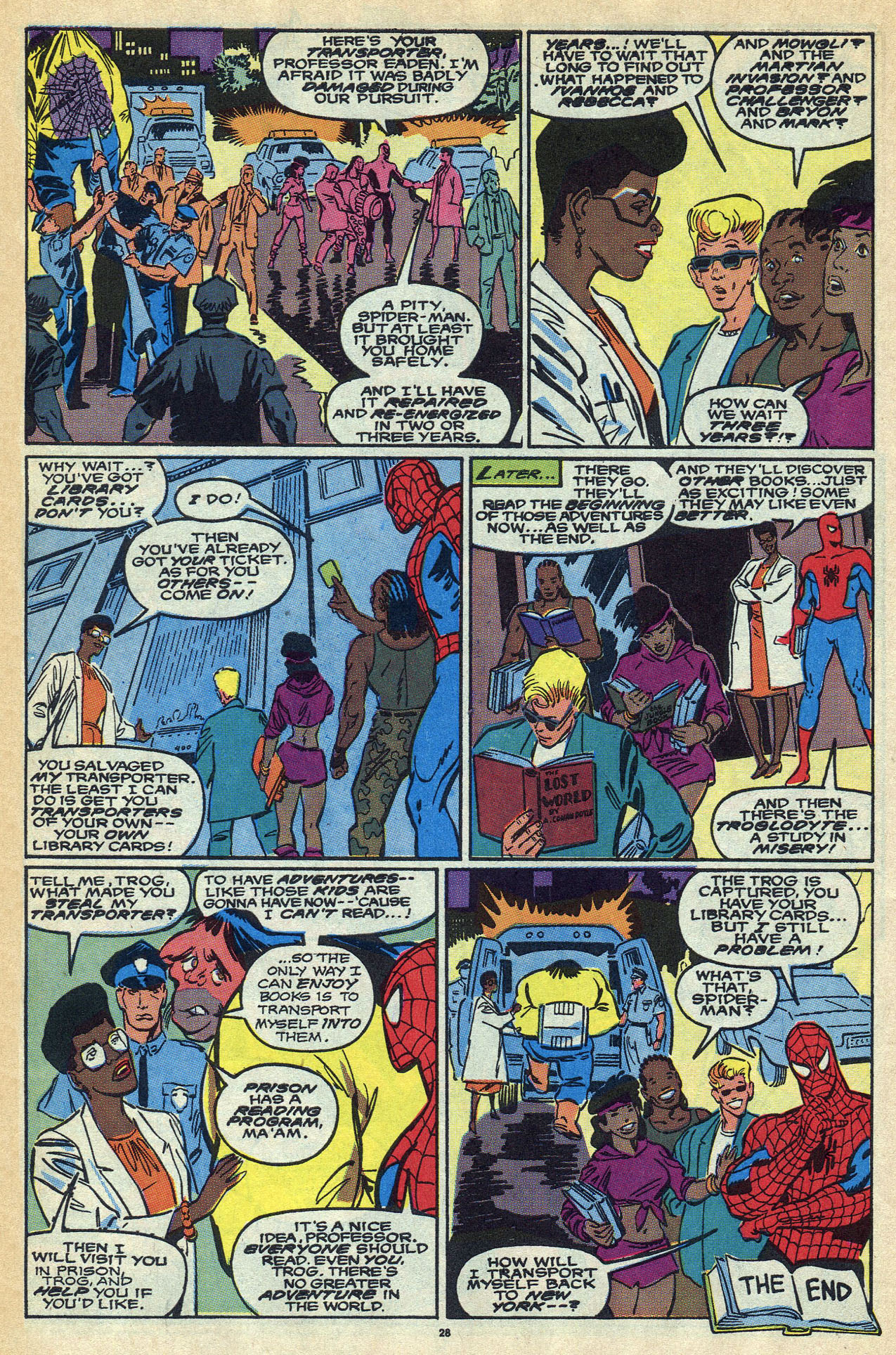 Read online Adventures in Reading Starring the Amazing Spider-Man comic -  Issue # Full - 29