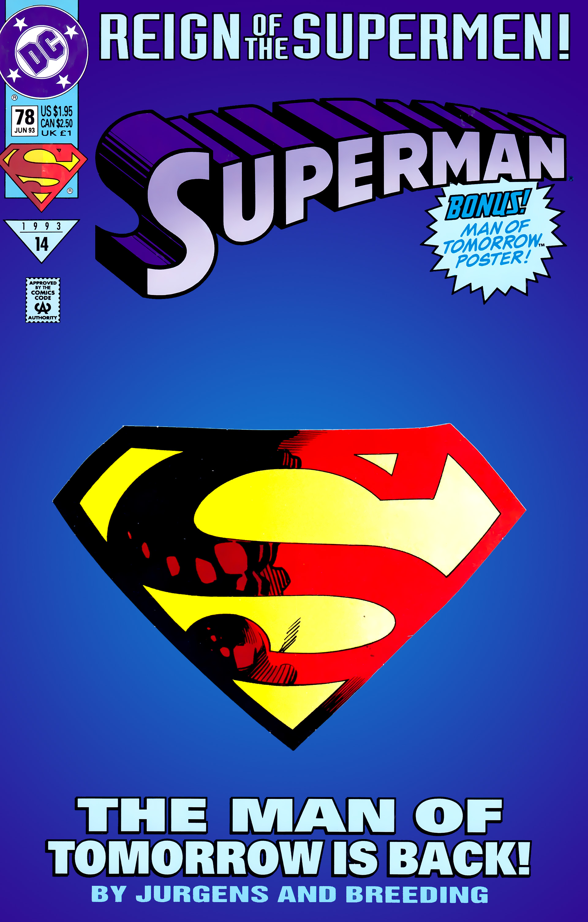 Read online Superman (1987) comic -  Issue #78 - 25