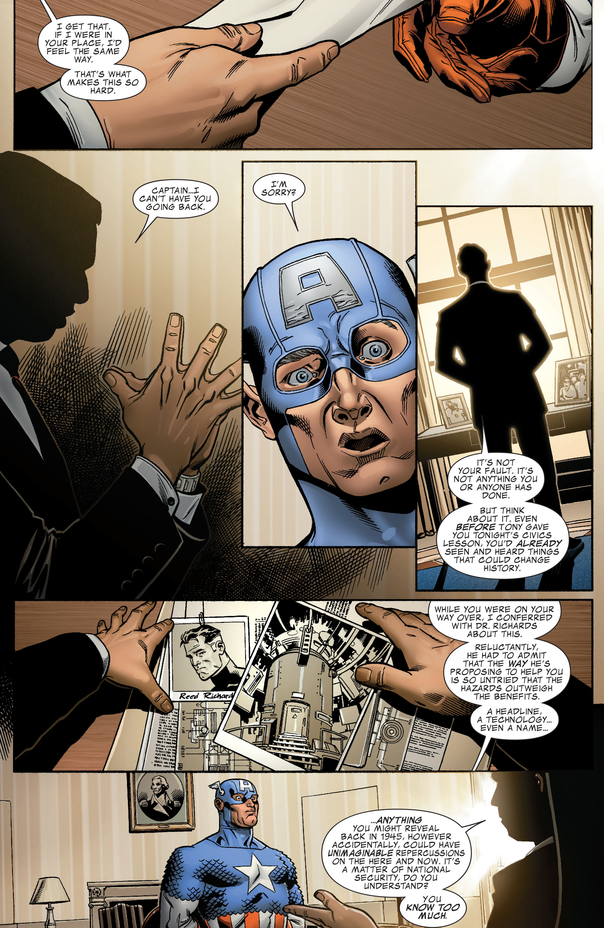 Captain America: Man Out of Time 3 Page 20
