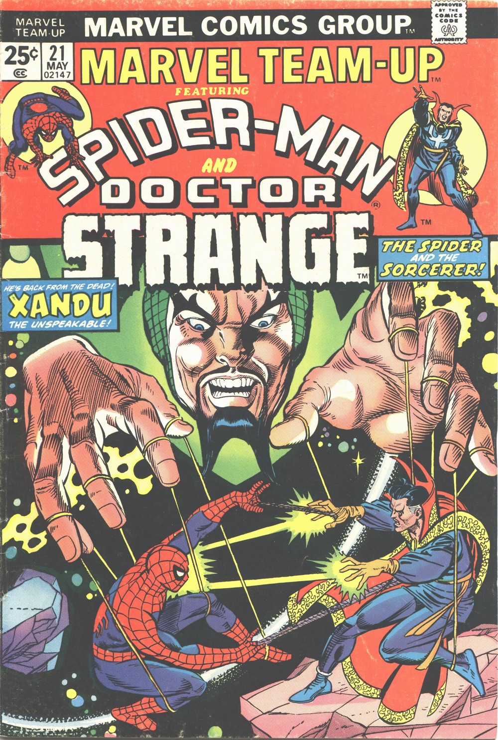 Read online Marvel Team-Up (1972) comic -  Issue #21 - 1