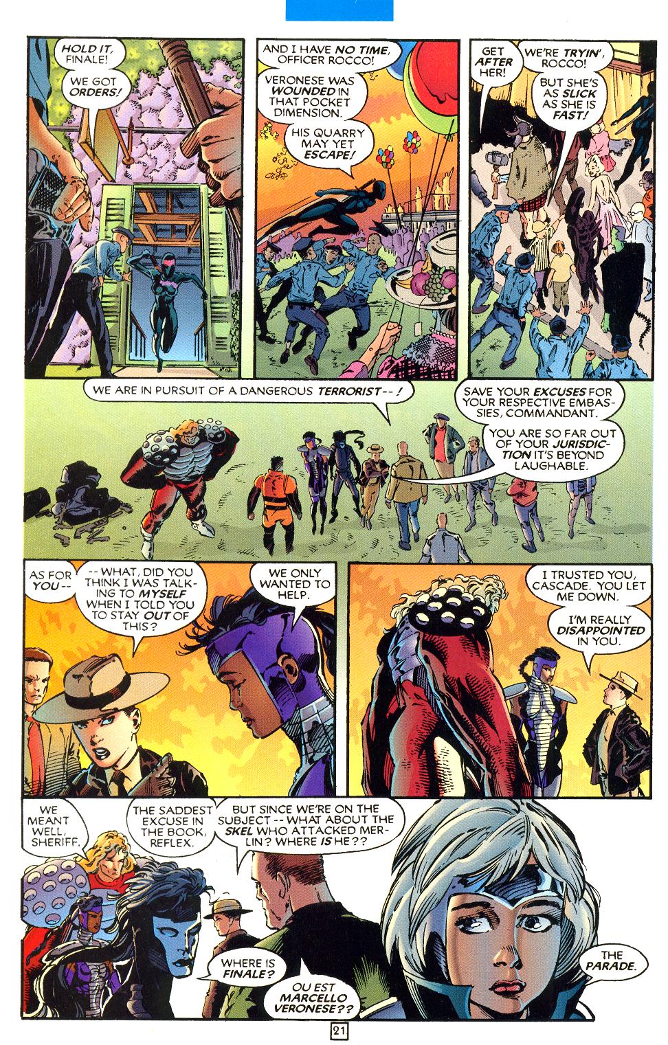Read online Sovereign Seven comic -  Issue #7 - 21
