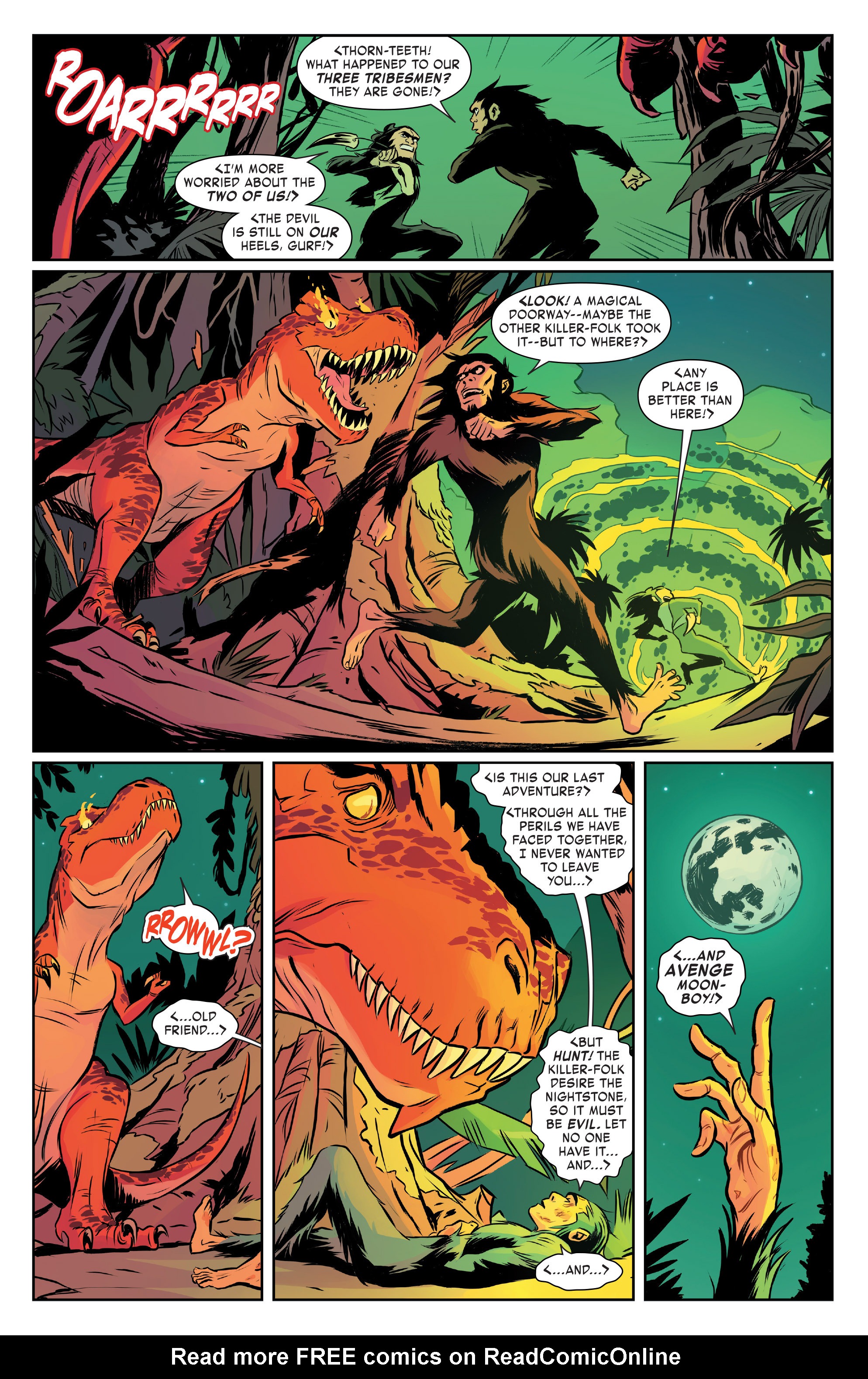 Read online Moon Girl And Devil Dinosaur comic -  Issue #1 - 18