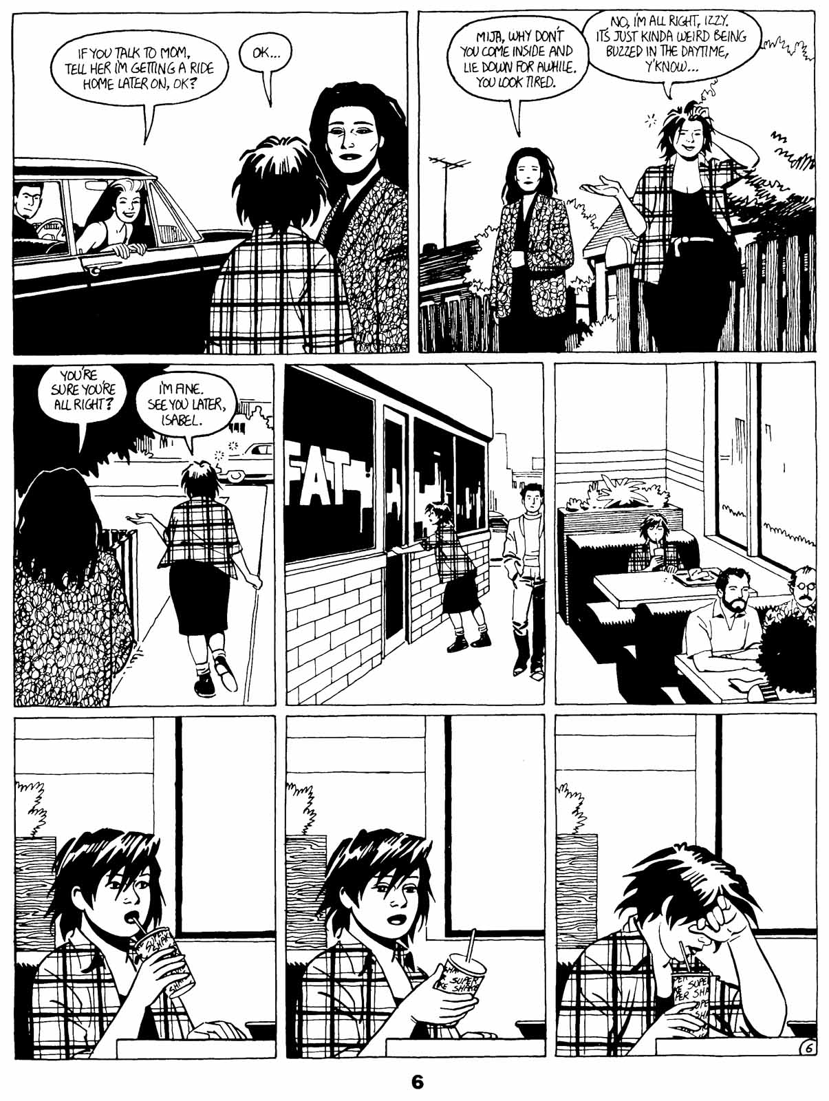 Read online Love and Rockets (1982) comic -  Issue #20 - 9