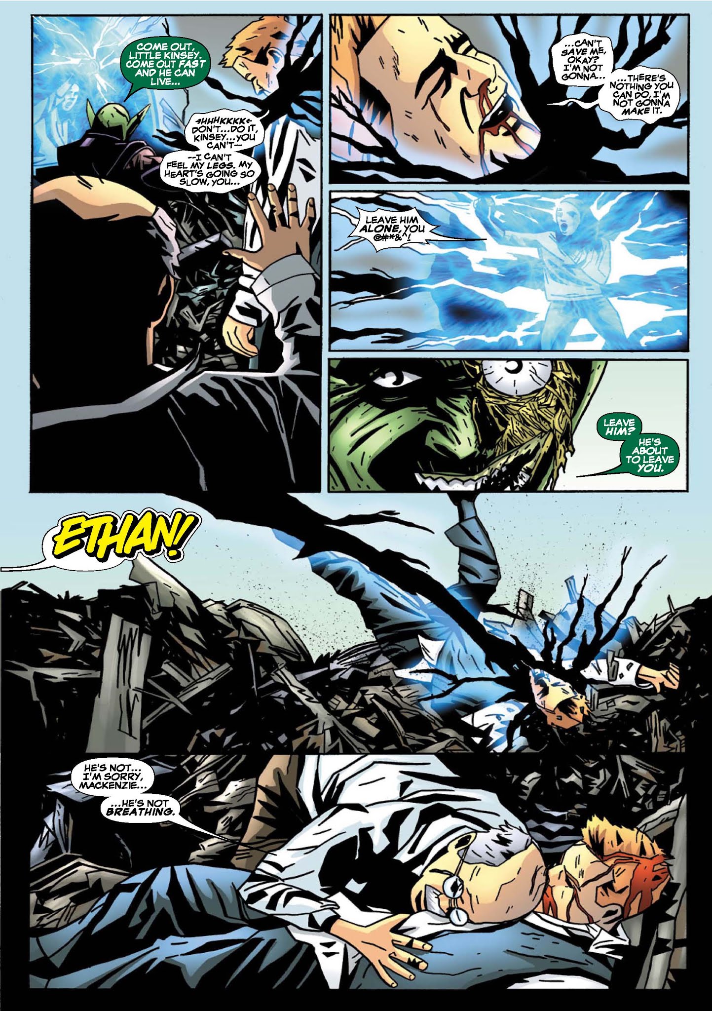 Read online Secret Invasion: Home Invasion comic -  Issue #6 - 11