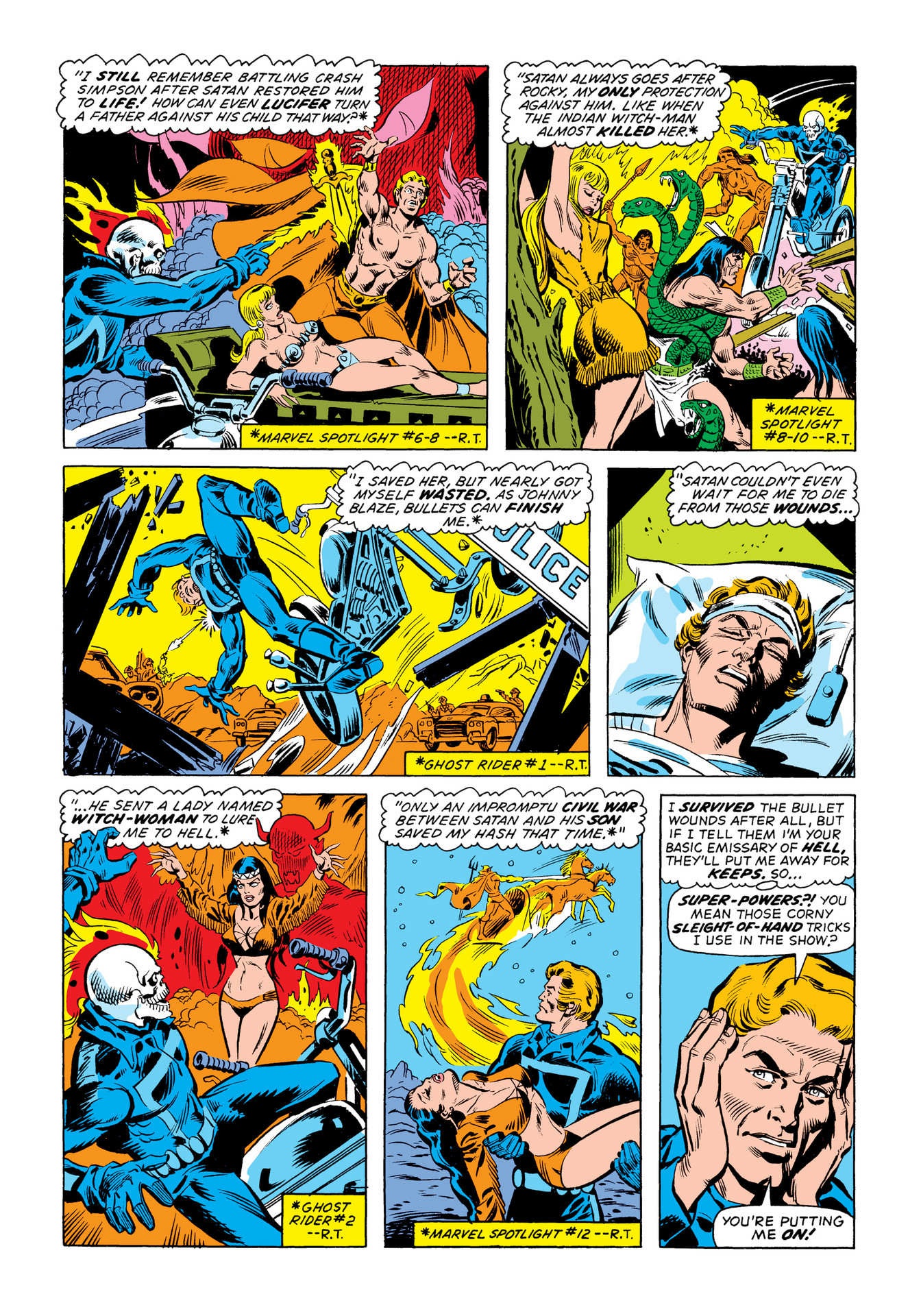 Read online Marvel Masterworks: Ghost Rider comic -  Issue # TPB 2 (Part 1) - 16