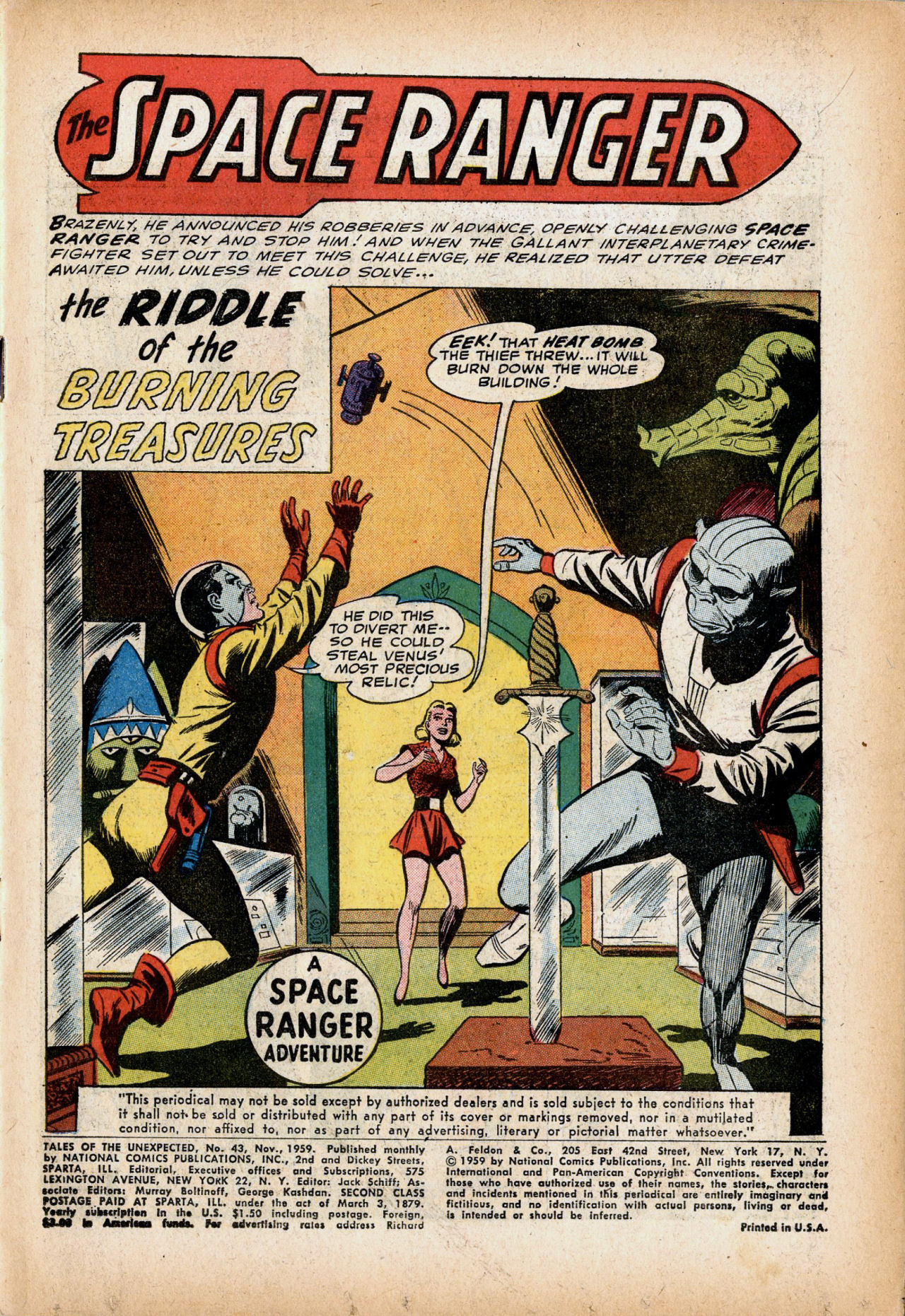 Read online Tales of the Unexpected comic -  Issue #43 - 3