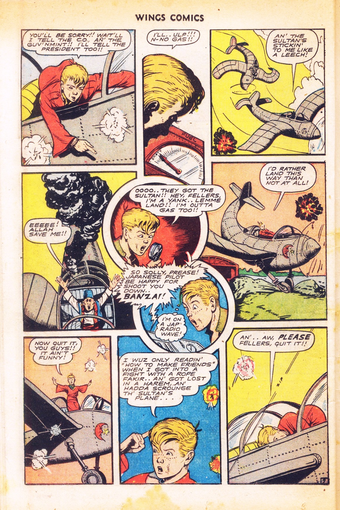 Read online Wings Comics comic -  Issue #66 - 34